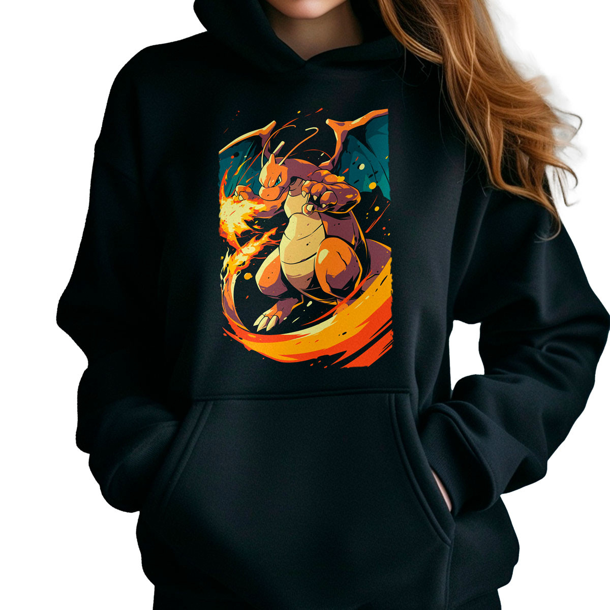 canguro-anime-dragonite-entrenador-fuego-poderoso