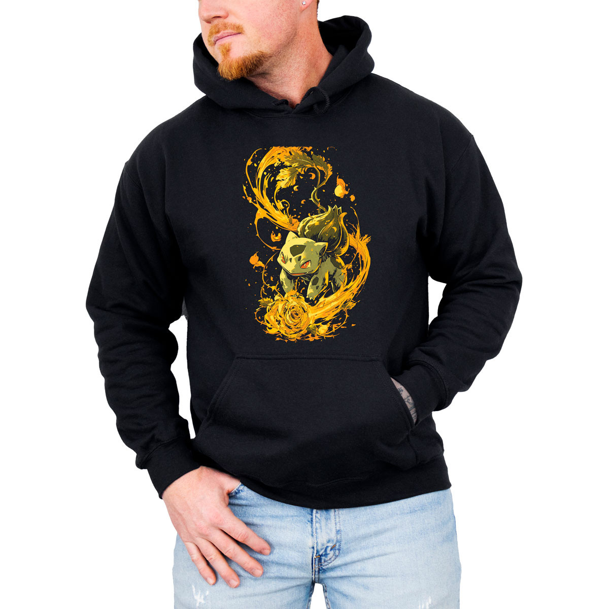 canguro-anime-estampada-frontal-batalla-bulbasaur-vine-whip