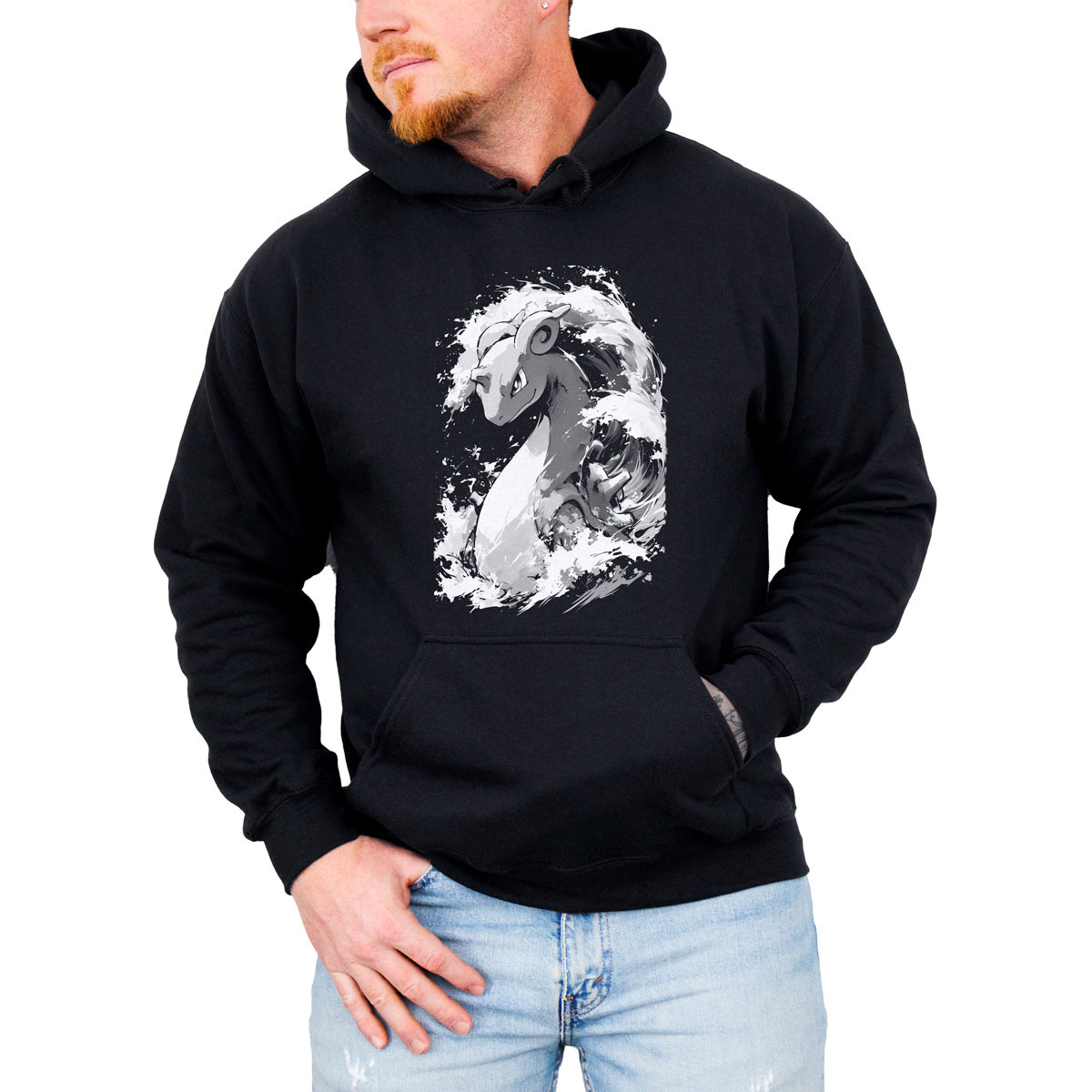 canguro-anime-hombre-lapras-dark-pokemon-manga-corta