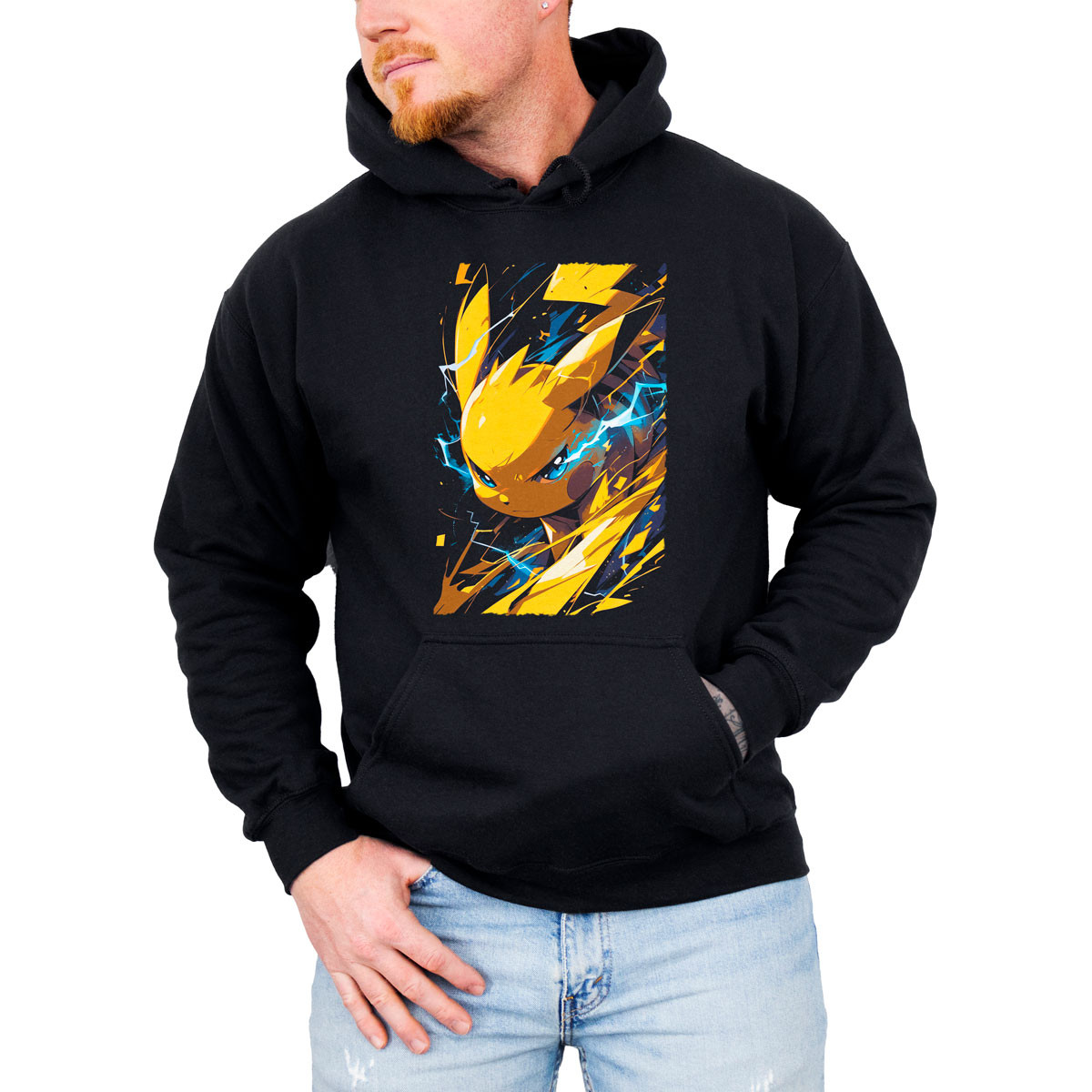 canguro-anime-hombre-pikachu-shock-el-ctrico