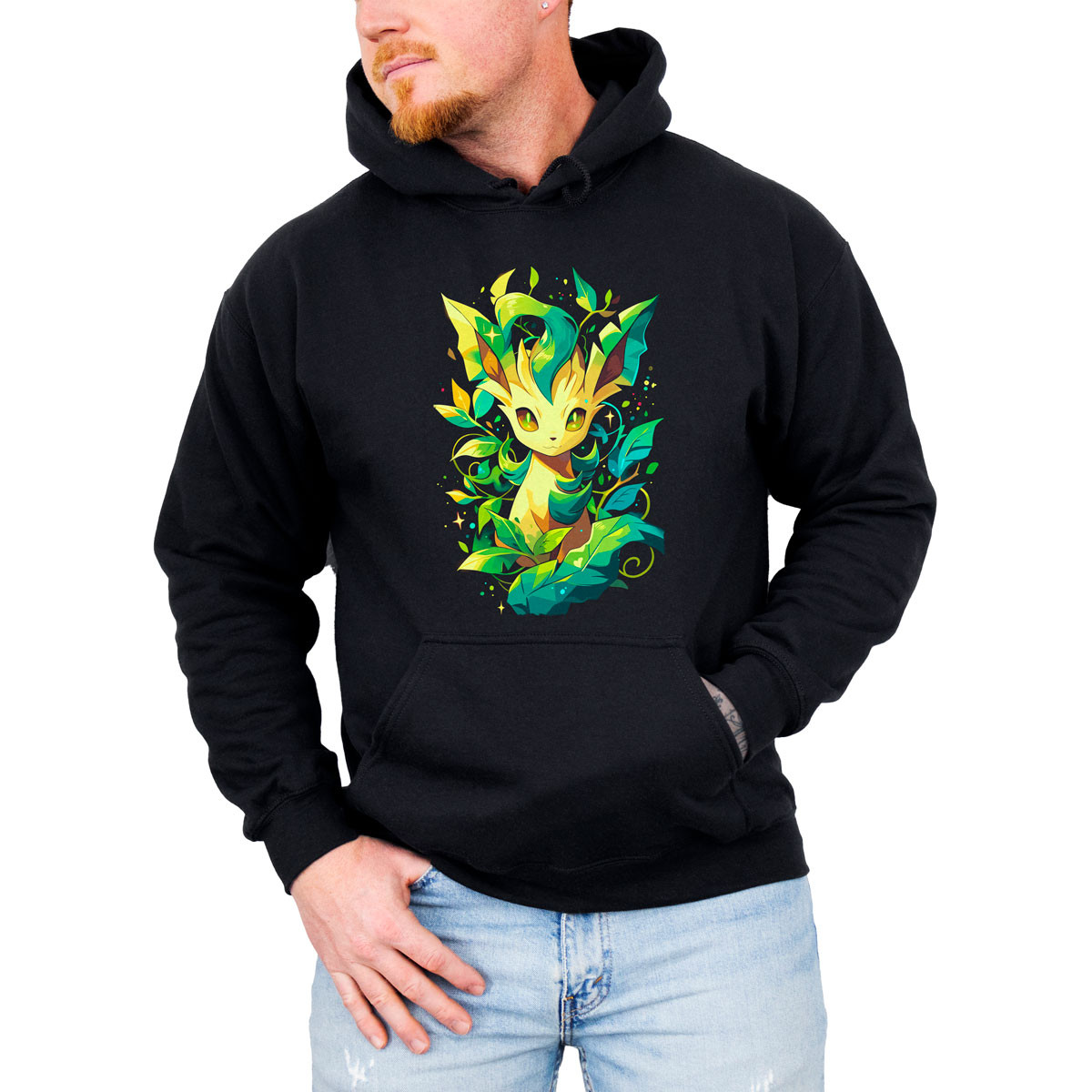 canguro-anime-leafeon-shiny-pokemon-design-batalla