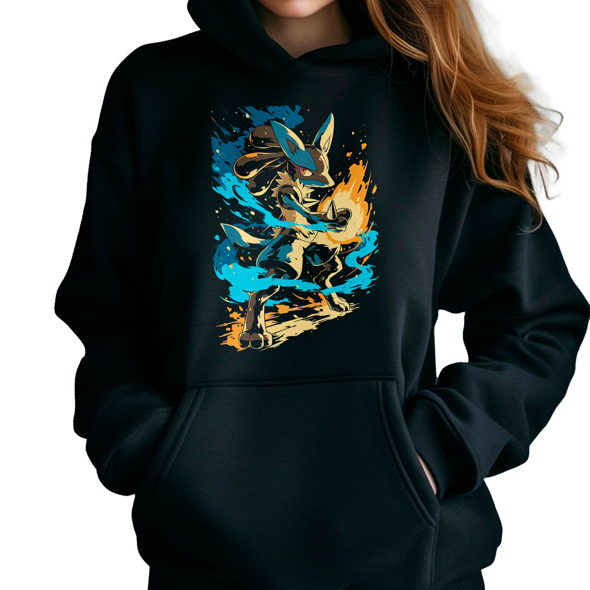 canguro-anime-lucario-metal-sound-para-gym-pok-mon