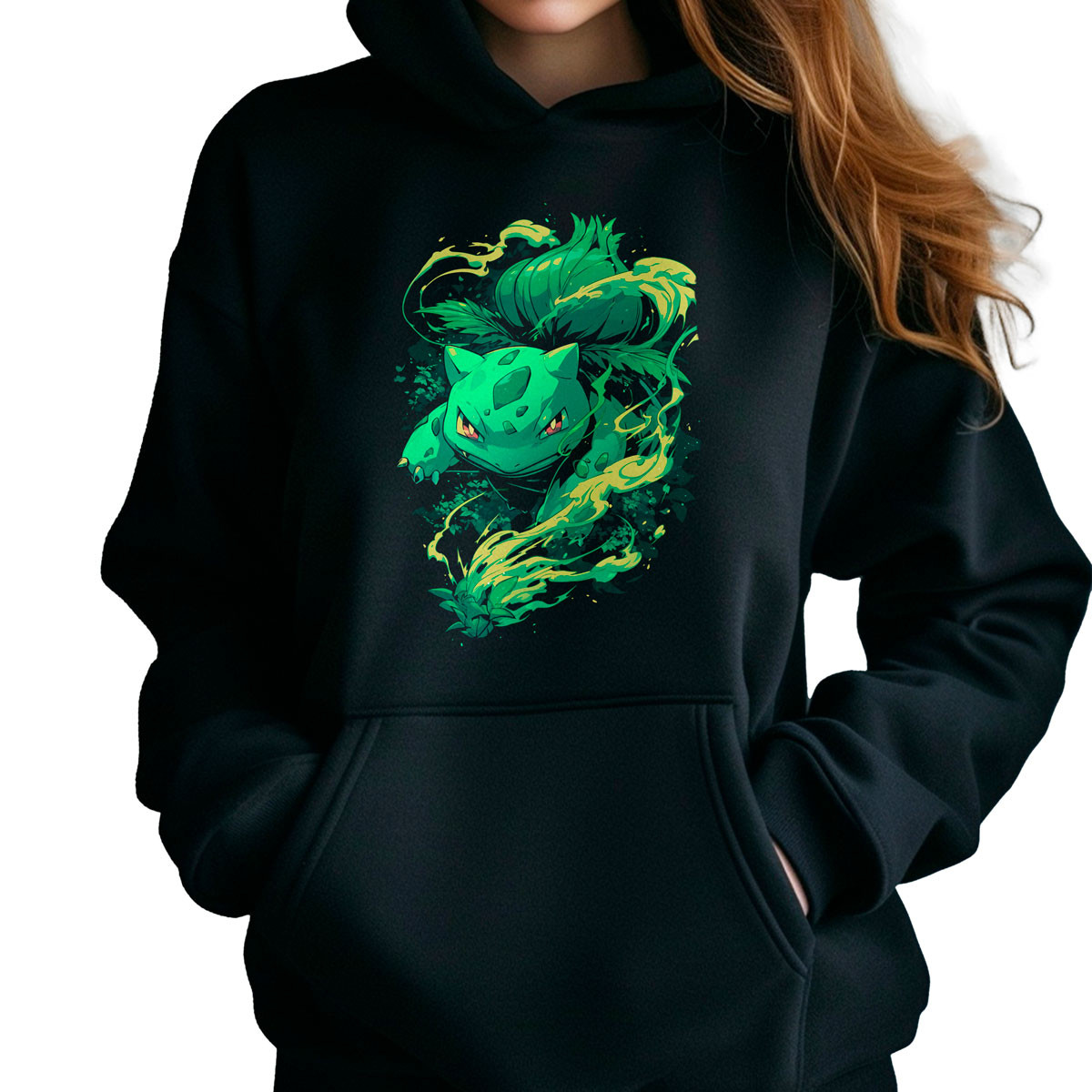 canguro-anime-mujer-batalla-con-hoja-afilada-de-bulbasaur