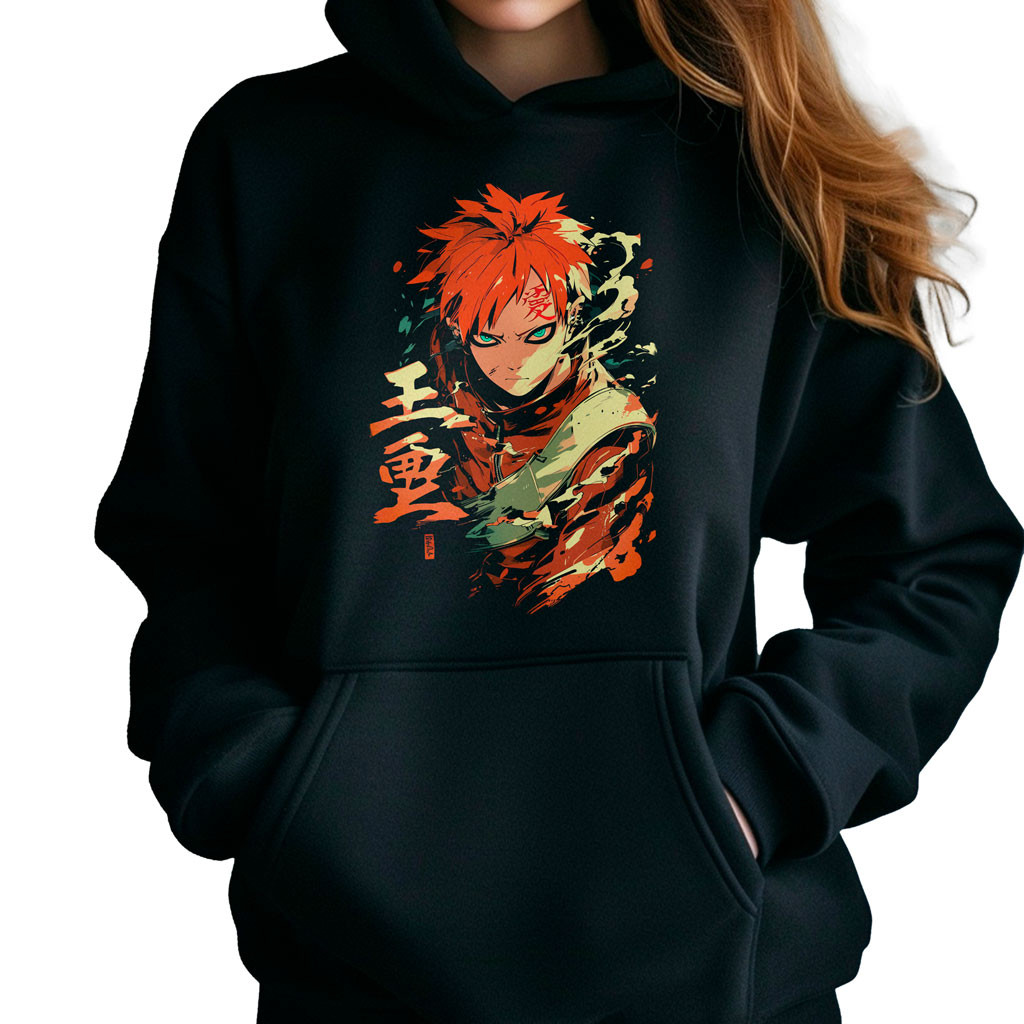 canguro-anime-mujer-design-gaara-ink-style-palabra-gaara-desde-naruto
