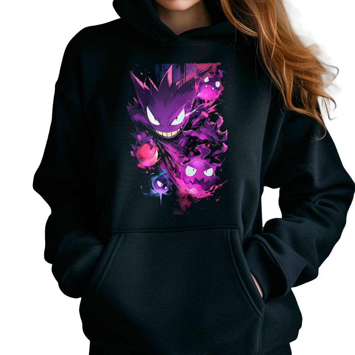 canguro-anime-mujer-dise-o-haunter-pokeballs-pok-mon-anime