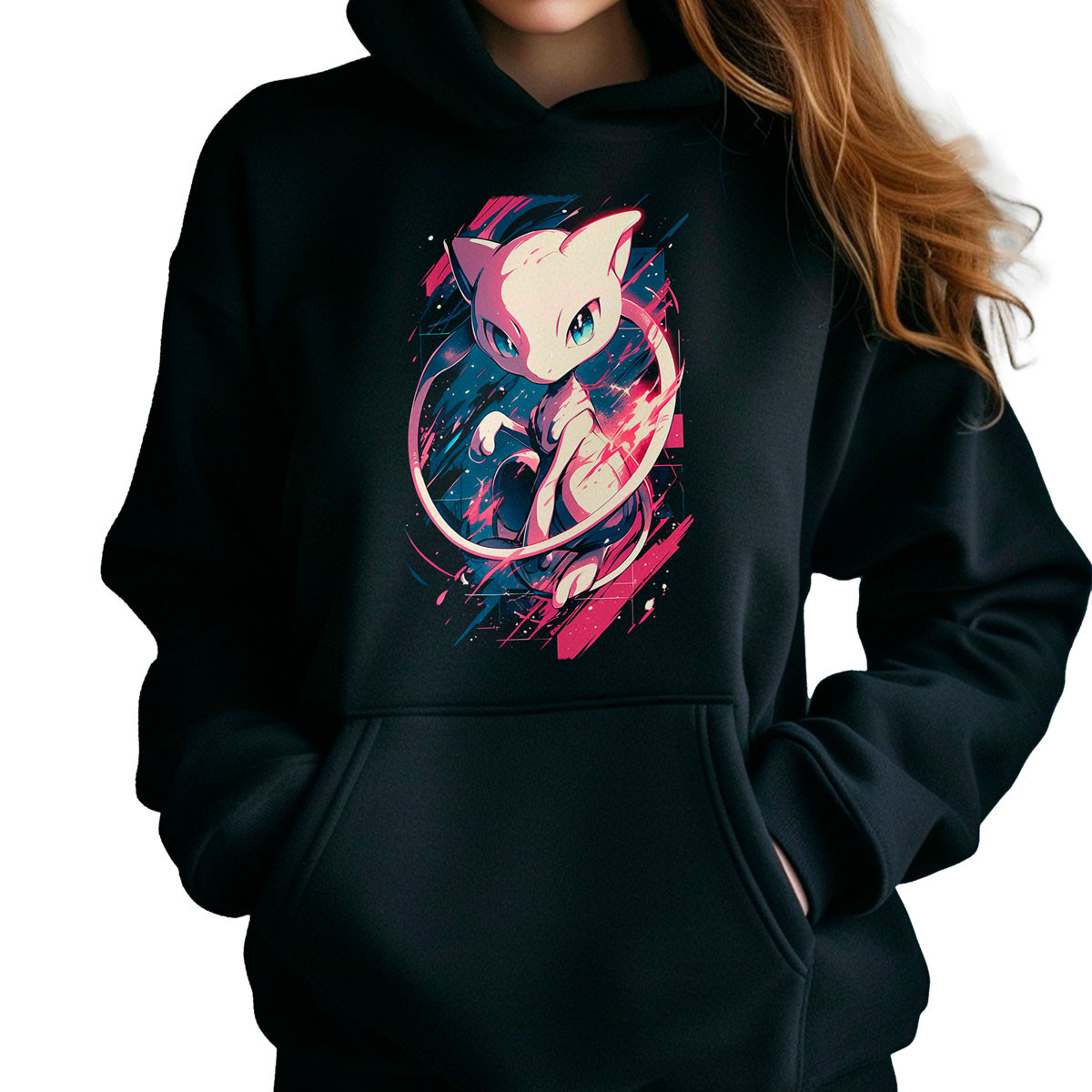 canguro-anime-mujer-estampada-frontal-gym-mew-dark-pok-mon