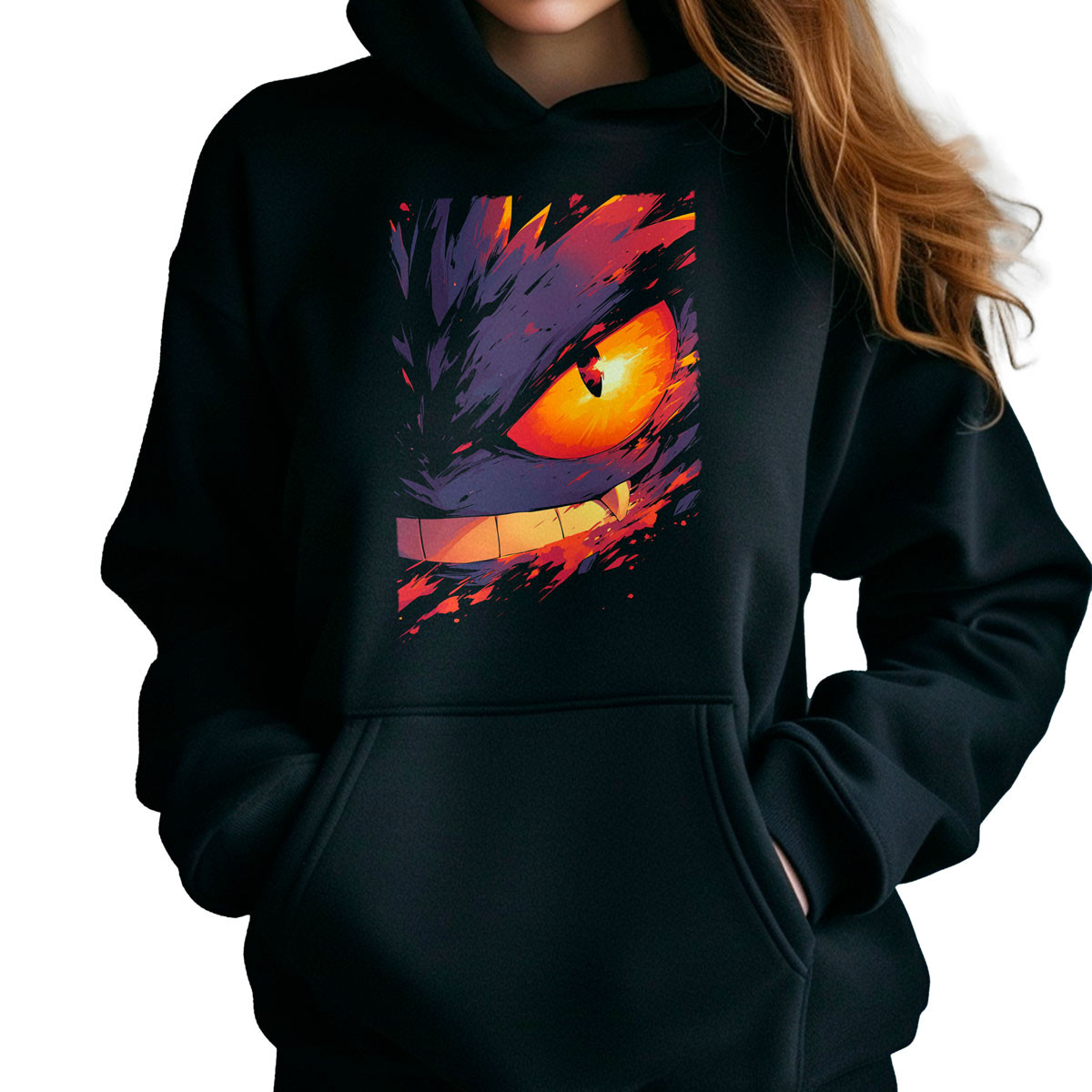 canguro-anime-mujer-gengar-ojos-de-cerca-anime-pok-mon