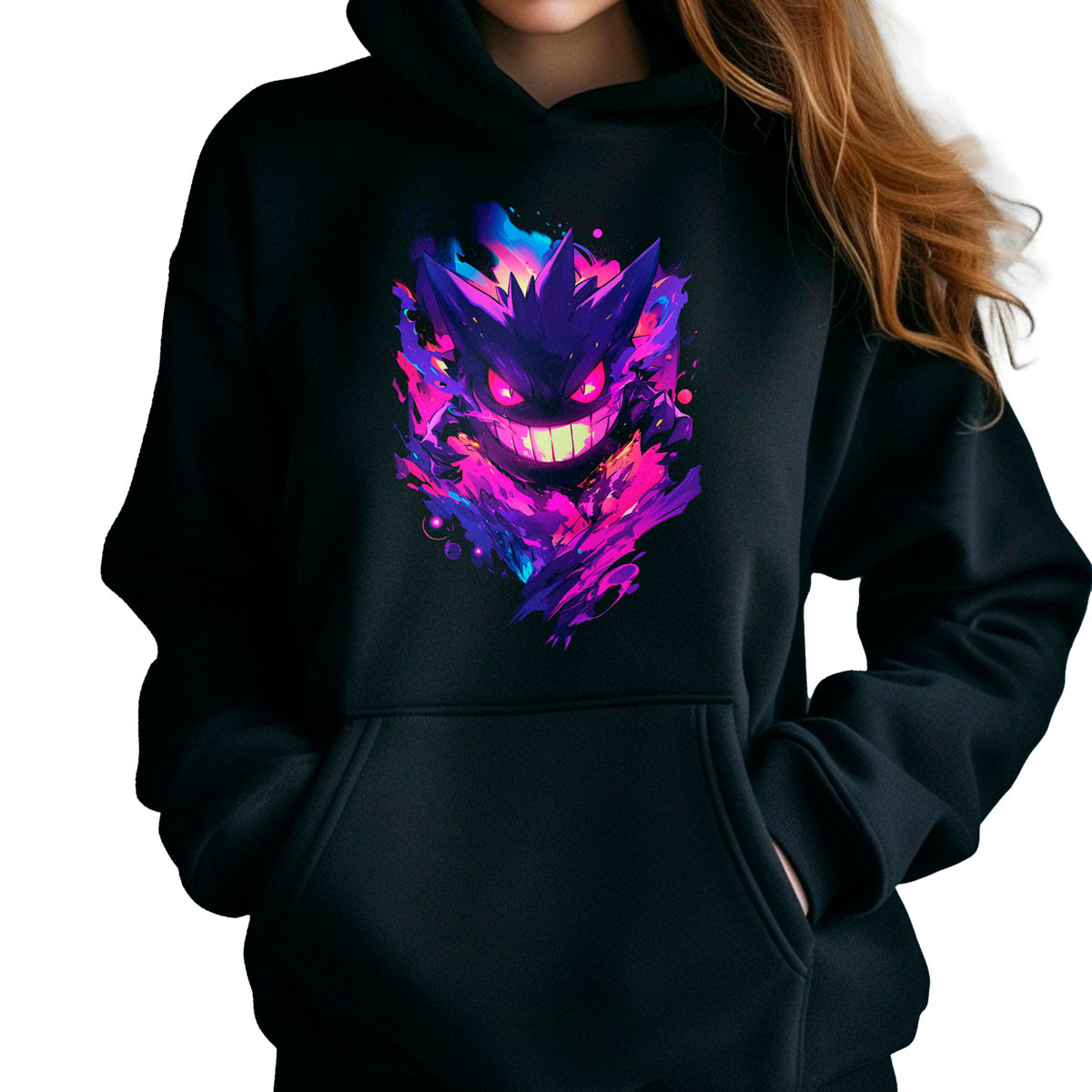 canguro-anime-mujer-gengar-pokemon-estampado-negro