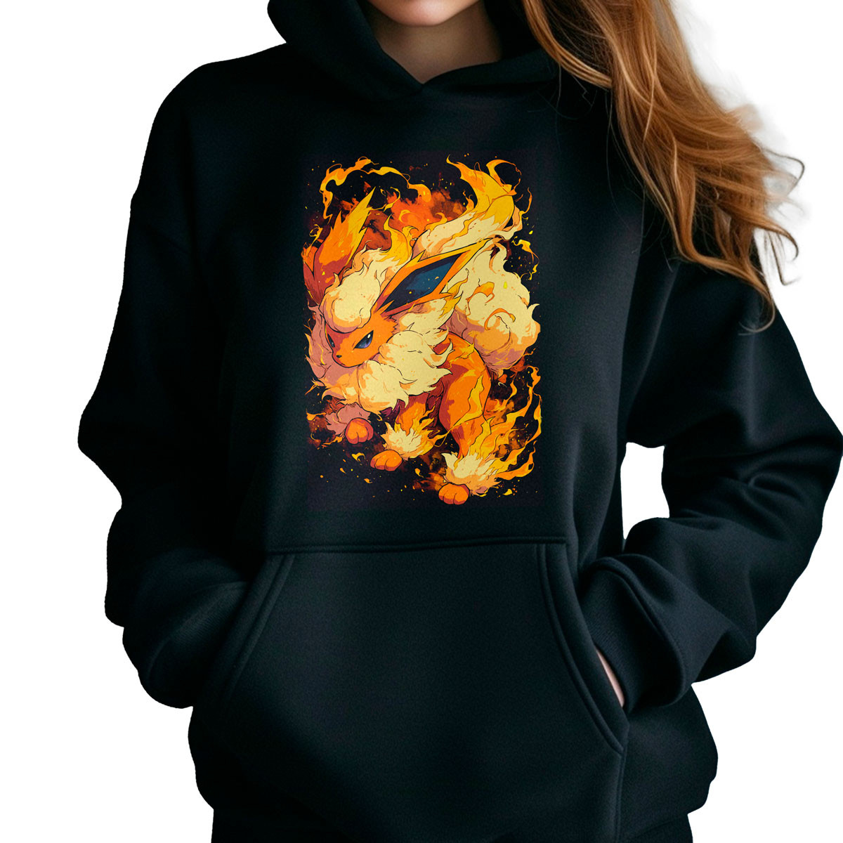 canguro-anime-mujer-negra-gym-design-flareon-blizzard-pok-mon