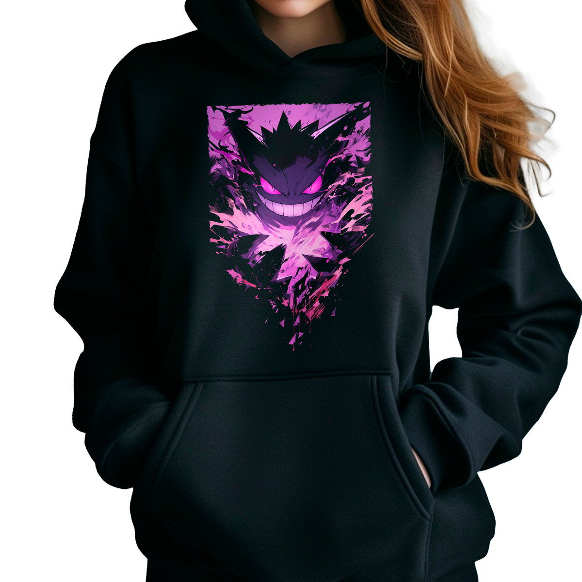 canguro-anime-mujer-negro-silueta-gengar-pokemon