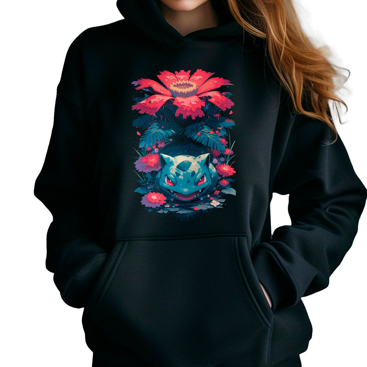 canguro-anime-mujer-venusaur-batallas-pok-mon-con-pokeballs