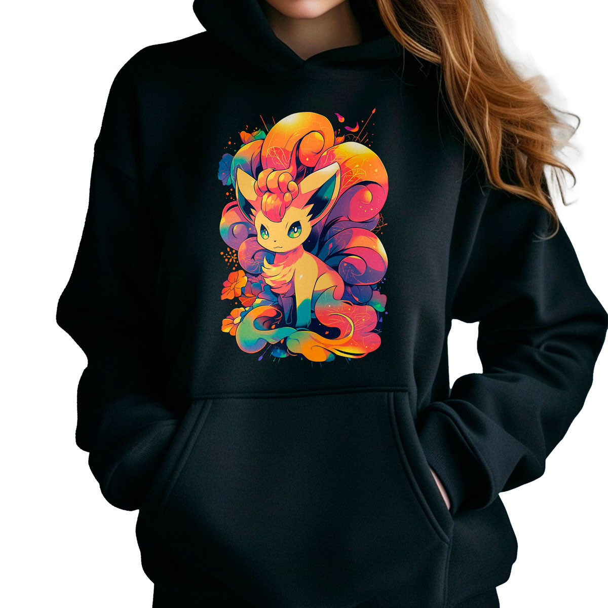 canguro-anime-mujer-vulpix-lotus-pok-mon-negro
