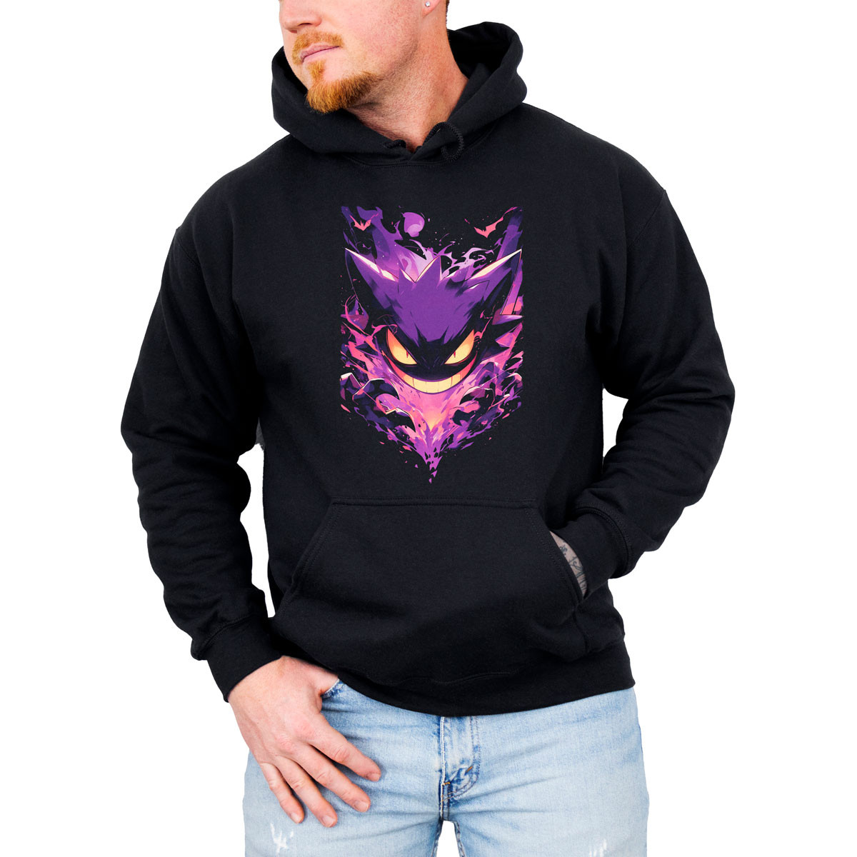 canguro-anime-negra-gym-haunter-full-power-pokemon-anime-brillante