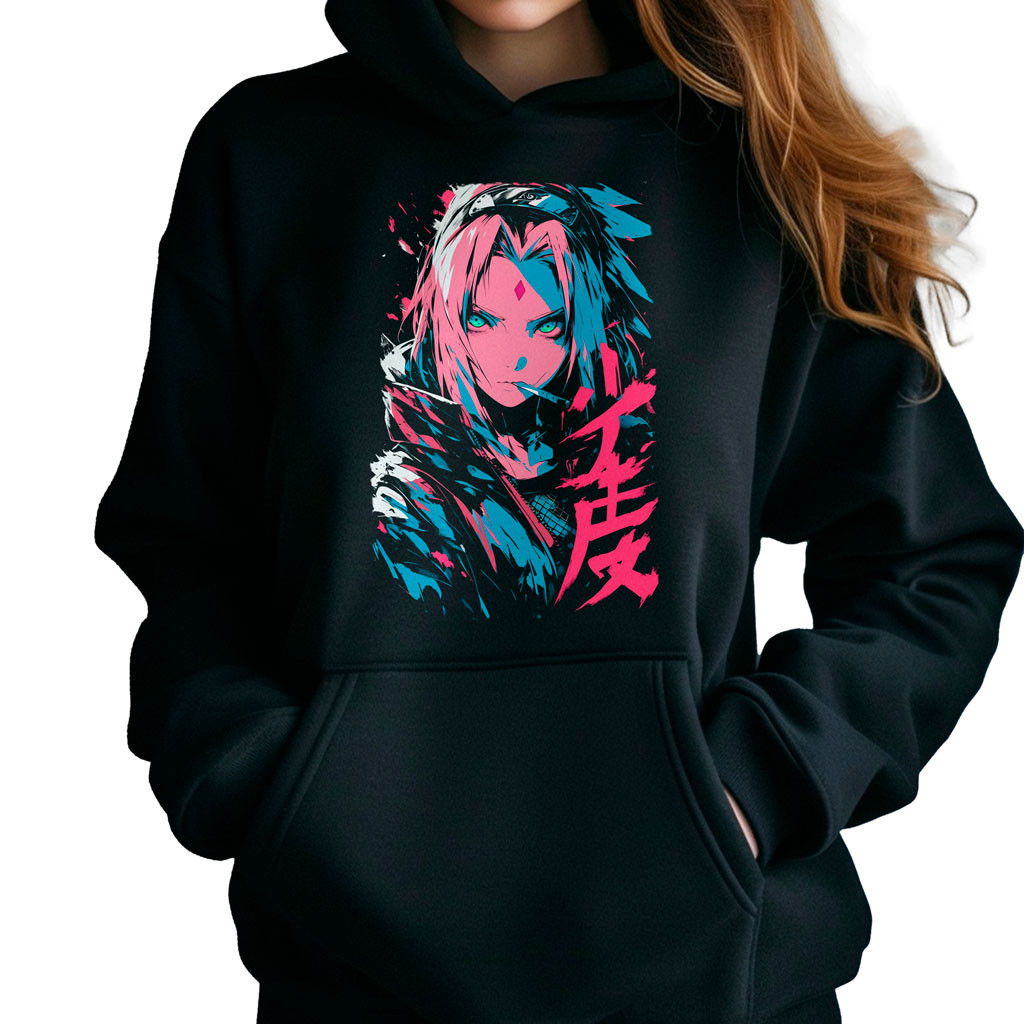 canguro-anime-negra-ninja-canguro-anime-design-sakura-haruno-ink-