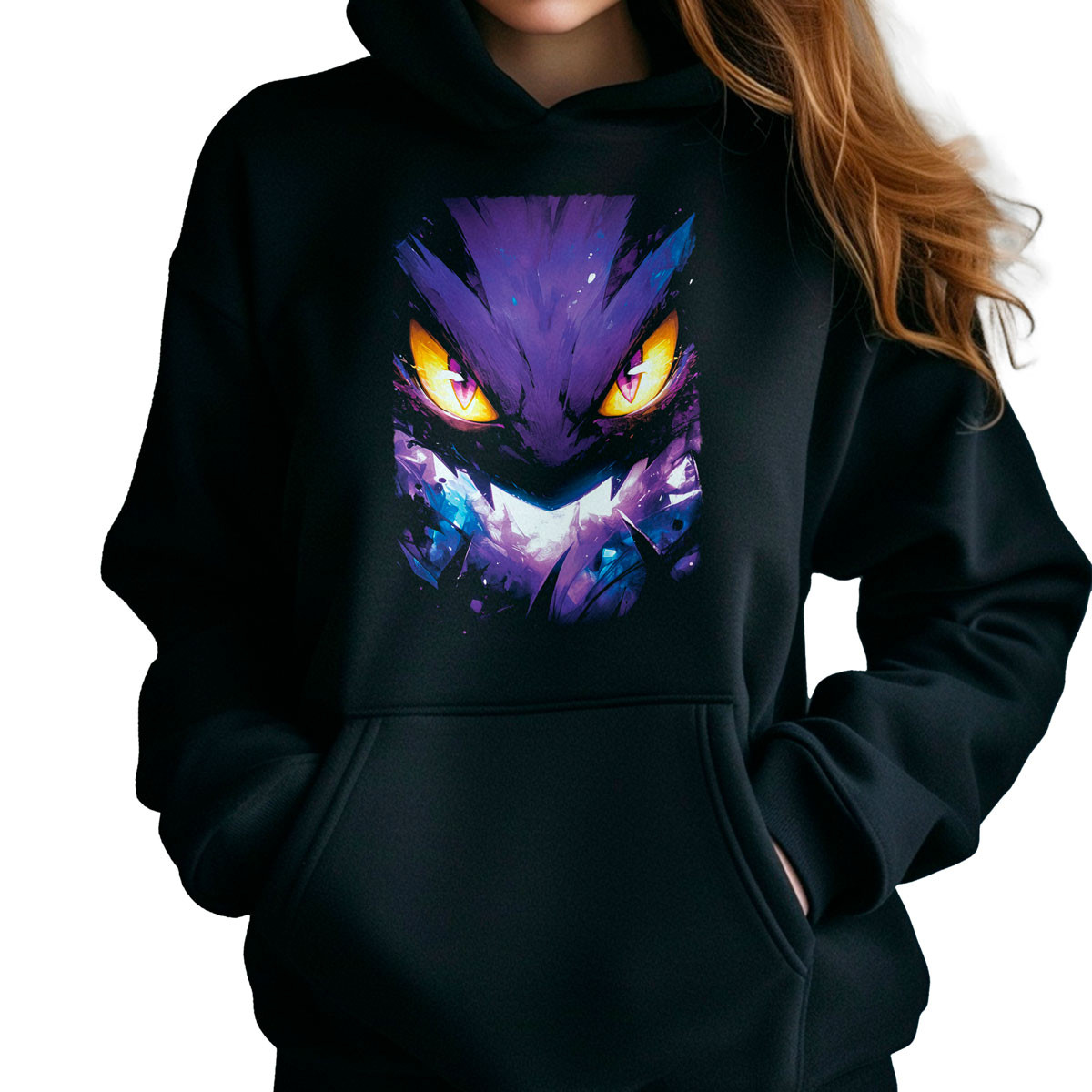 canguro-anime-negra-shiny-haunter-eyes-closeup