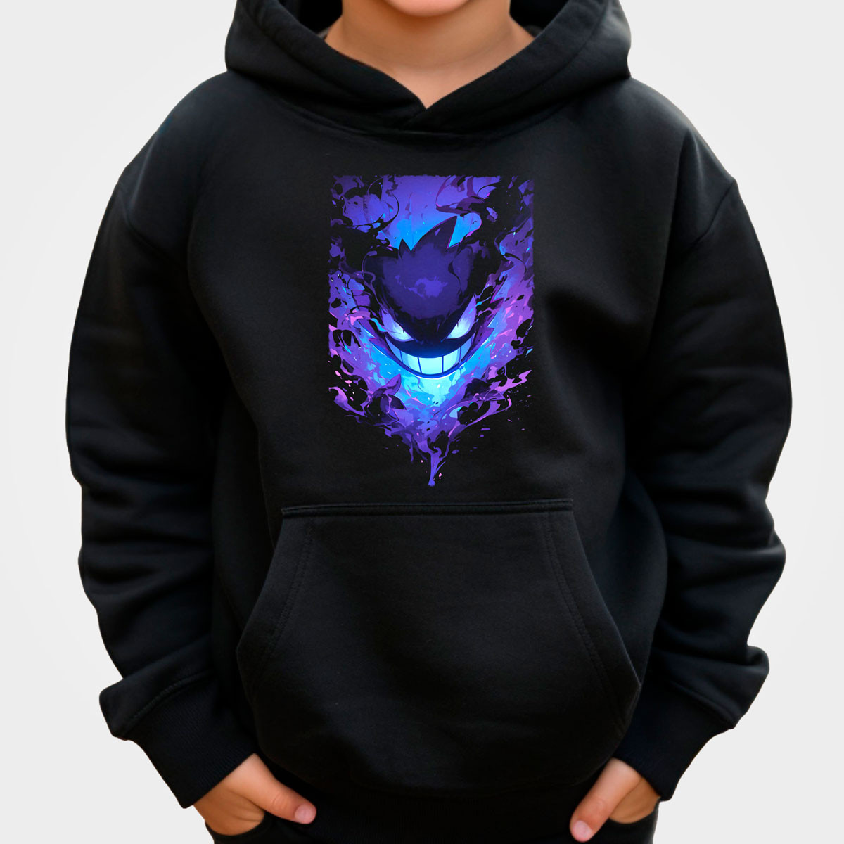 canguro-anime-ni-os-gastly-dark-pokemon-negro
