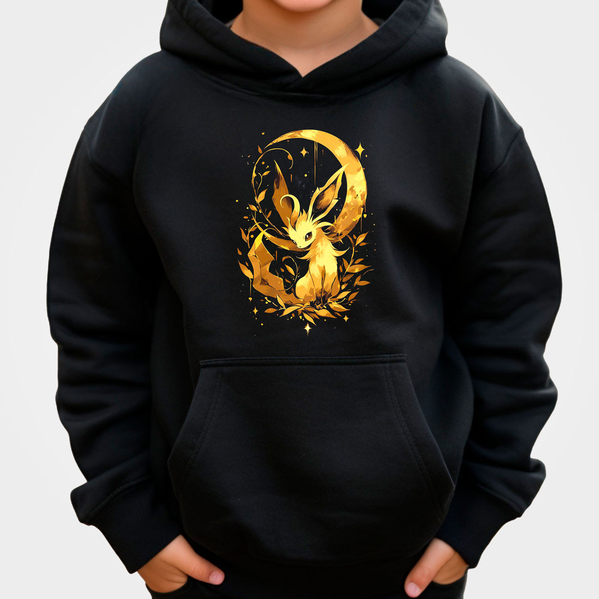 canguro-anime-unisex-leafeon-and-a-moon-sudadera
