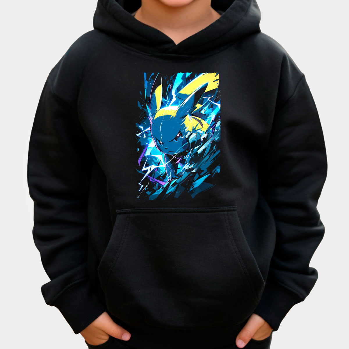 canguro-anime-unisex-pikachu-thunder-wave-black-battle