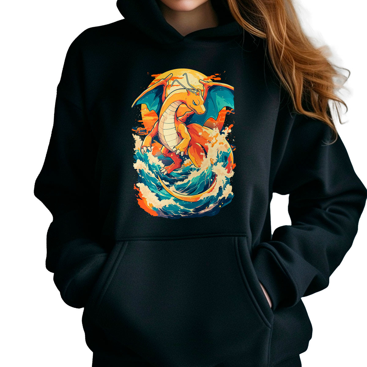 hoodie-anime-batalla-de-dragonite-de-pokemon-