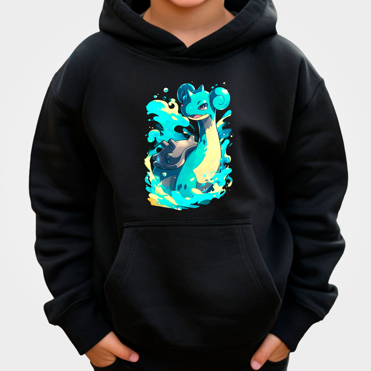 hoodie-anime-batalla-lapras-negro-dise-o-lindo-pokemon-