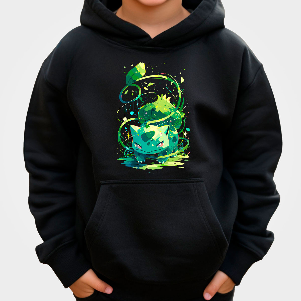 hoodie-anime-bulbasaur-vine-whip-en-batalla-