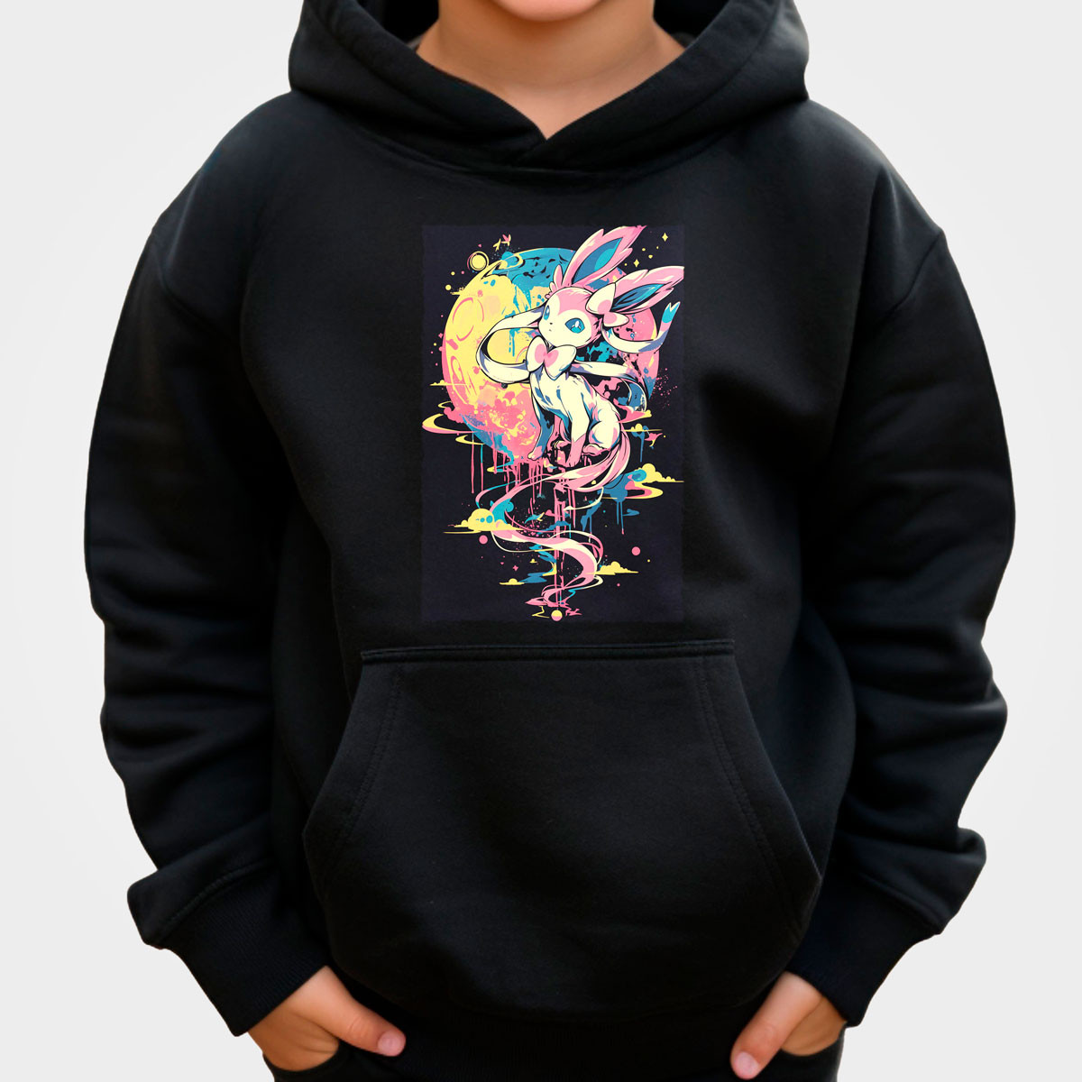 hoodie-anime-estampada-entrenador-sylveon-fairy-pok-mon-brillante