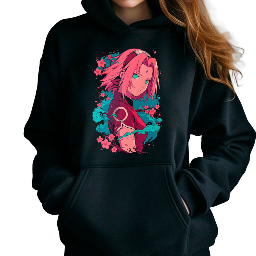 hoodie-anime-estampada-genjutsu-sakura-haruno-naruto
