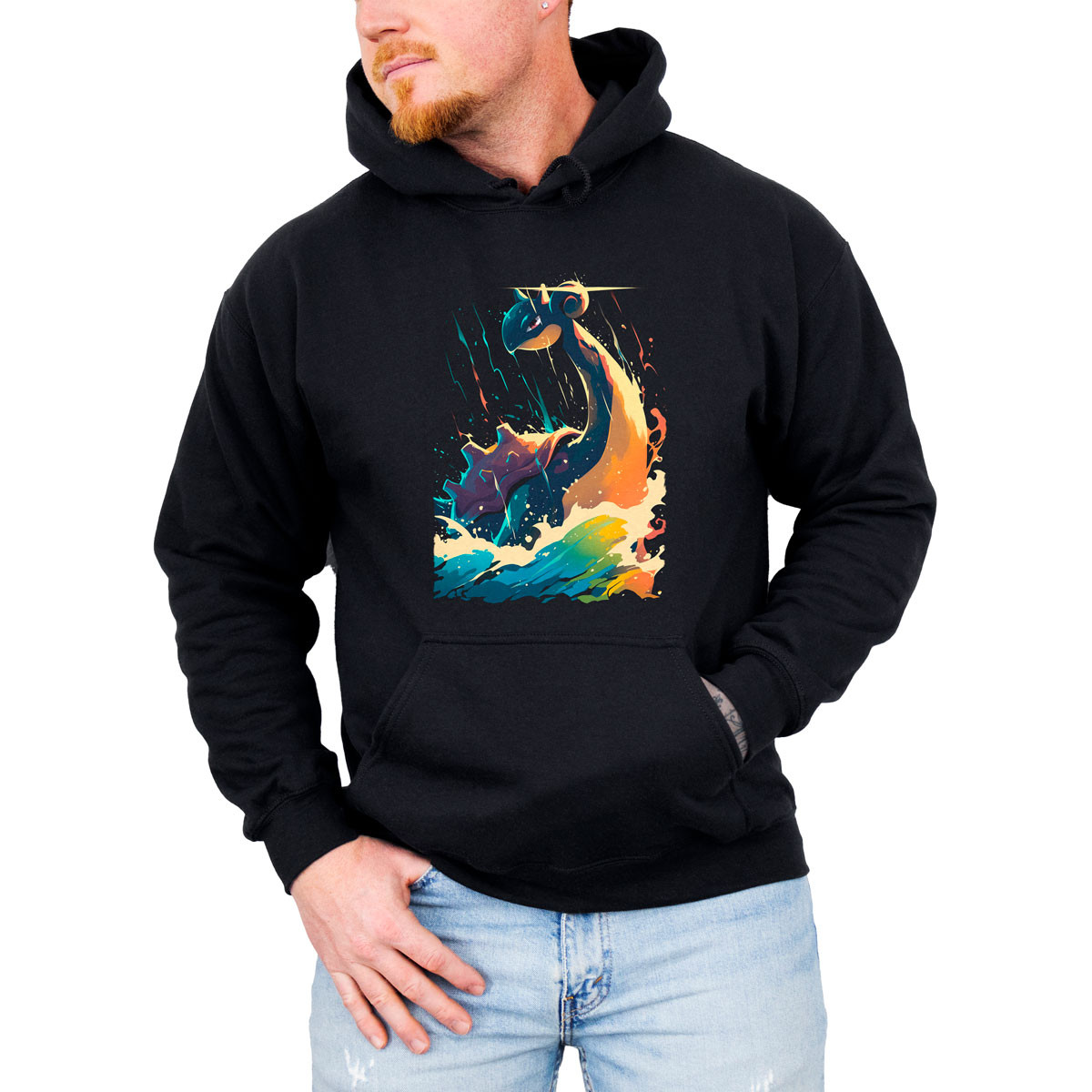 hoodie-anime-estampada-lapras-rain-dance-pok-mon
