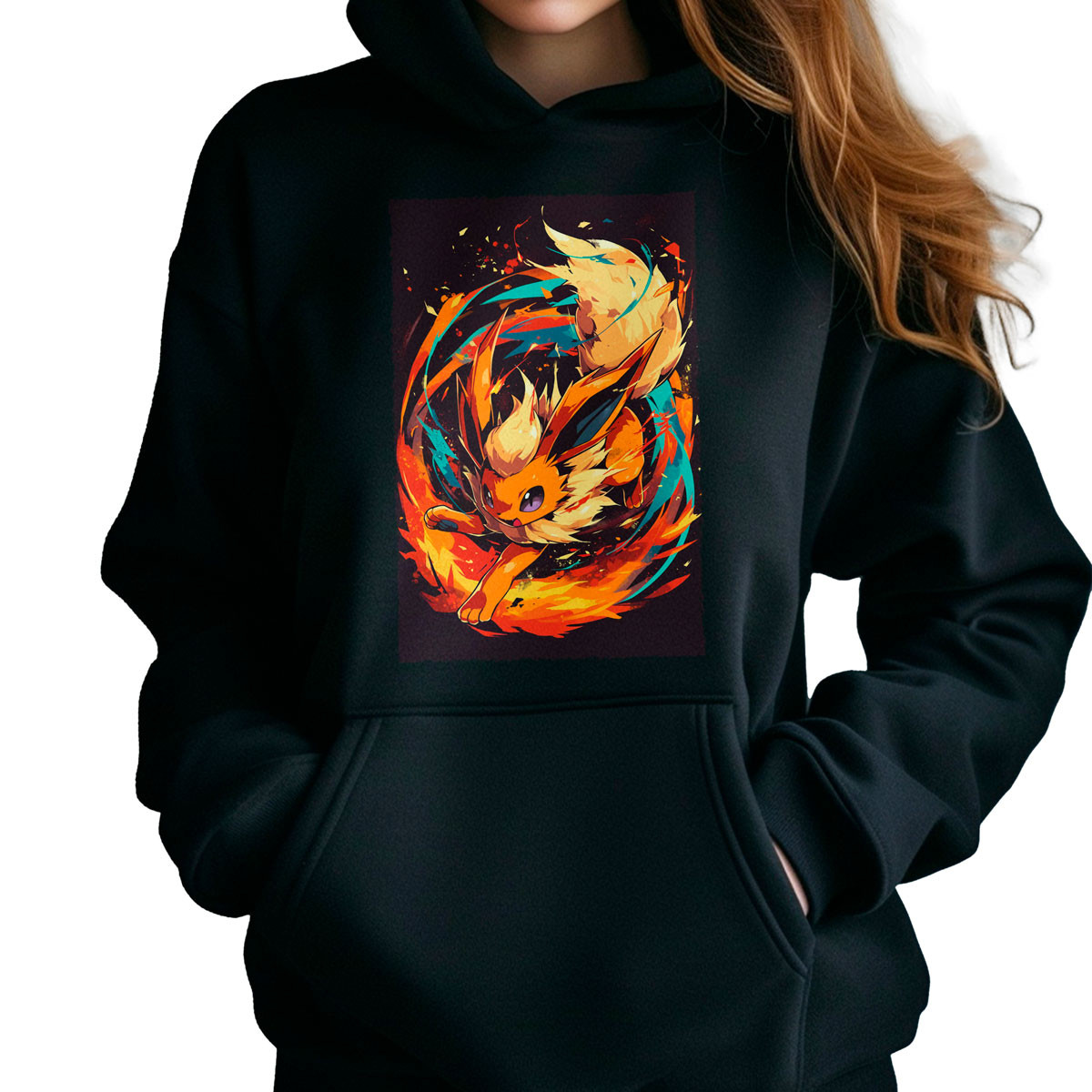 hoodie-anime-flareon-fire-spin-ability-pok-mon