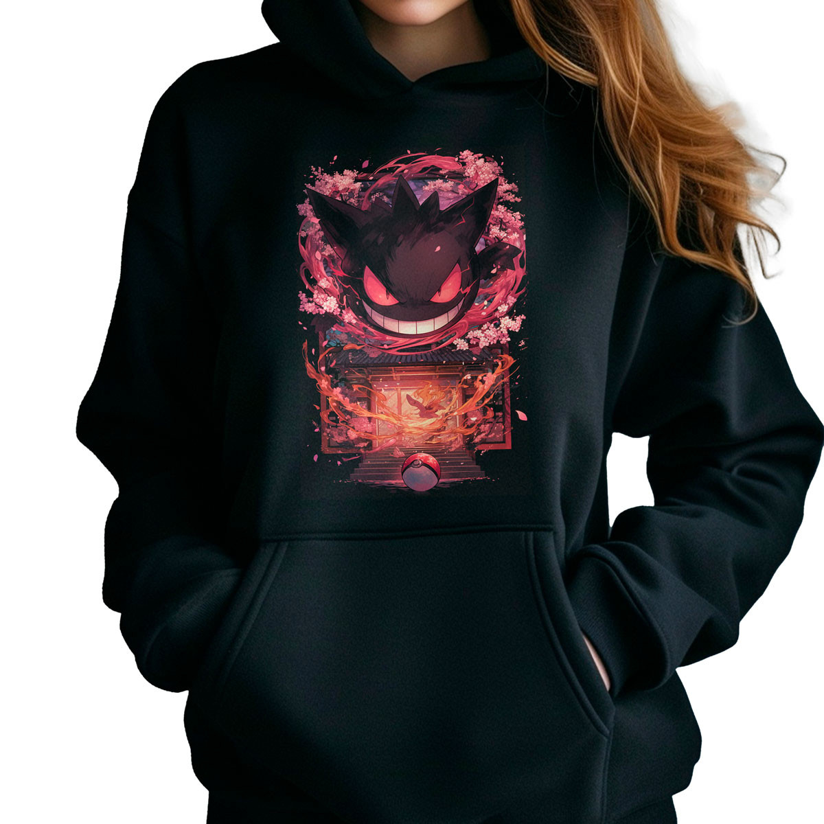 hoodie-anime-gastly-y-flores-cerezo-pokemon-anim-33