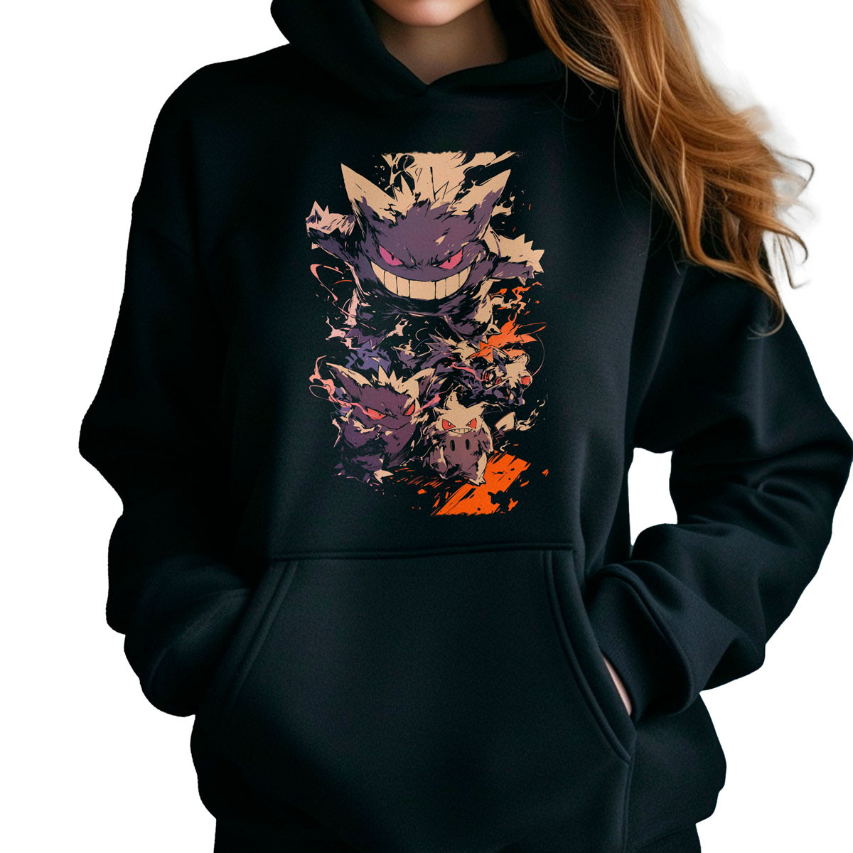hoodie-anime-gengar-batalla-pokemon-negro-b-03
