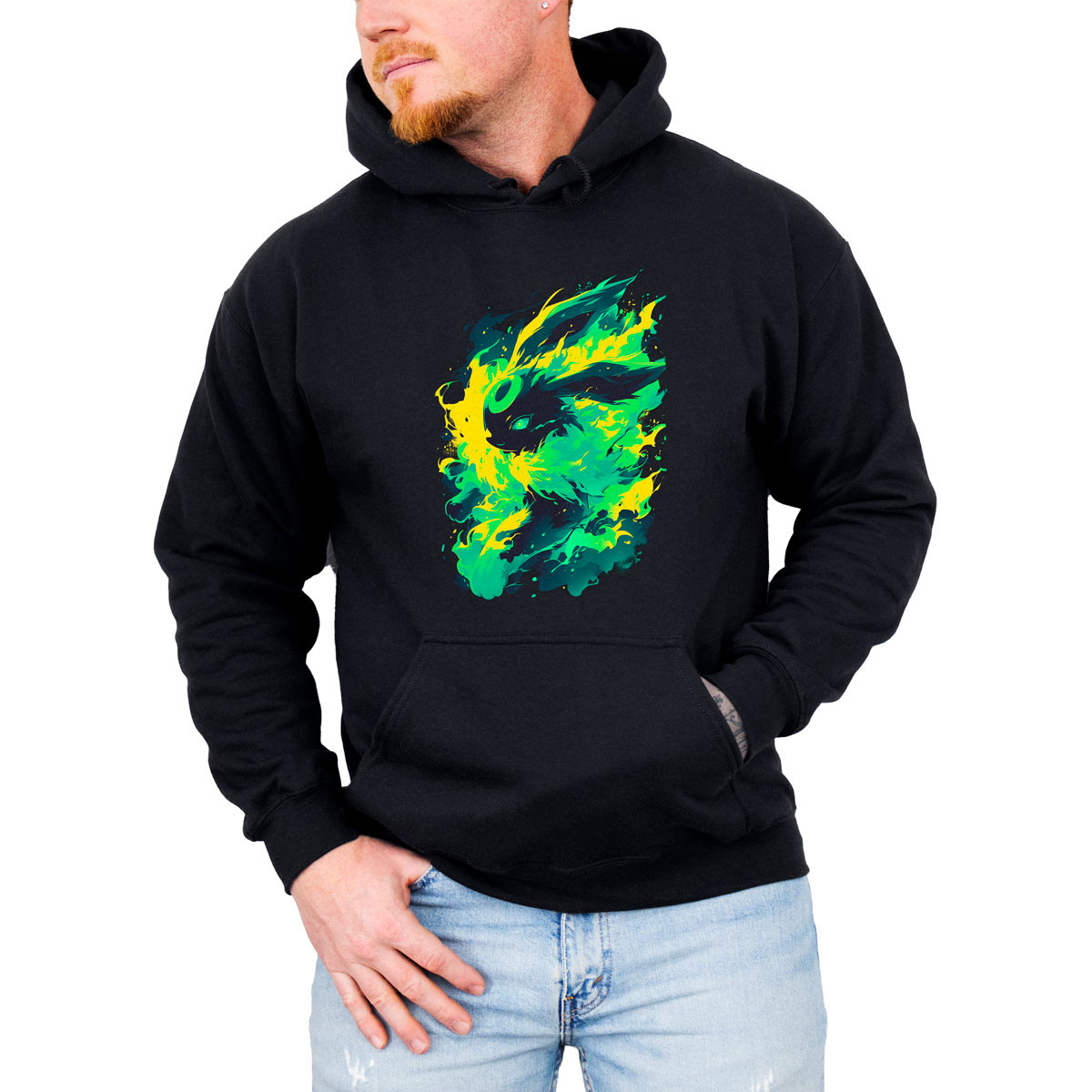 hoodie-anime-hombre-flareon-pok-mon-batallas-silueta-anime