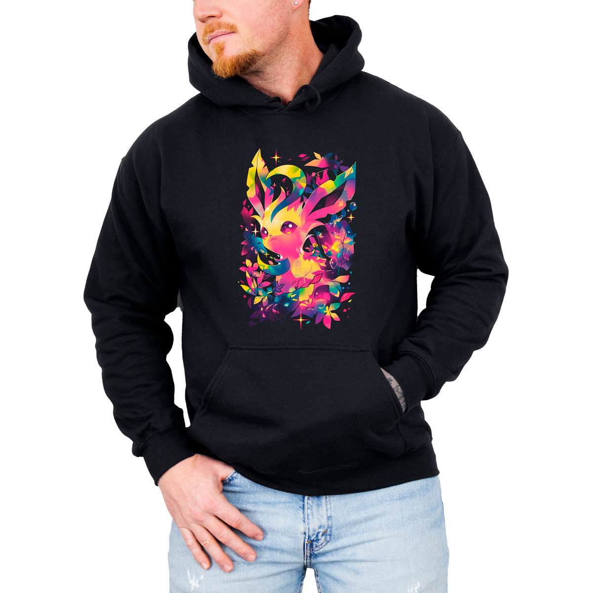 hoodie-anime-hombre-leafeon-shiny-pokemon-anime-brillante