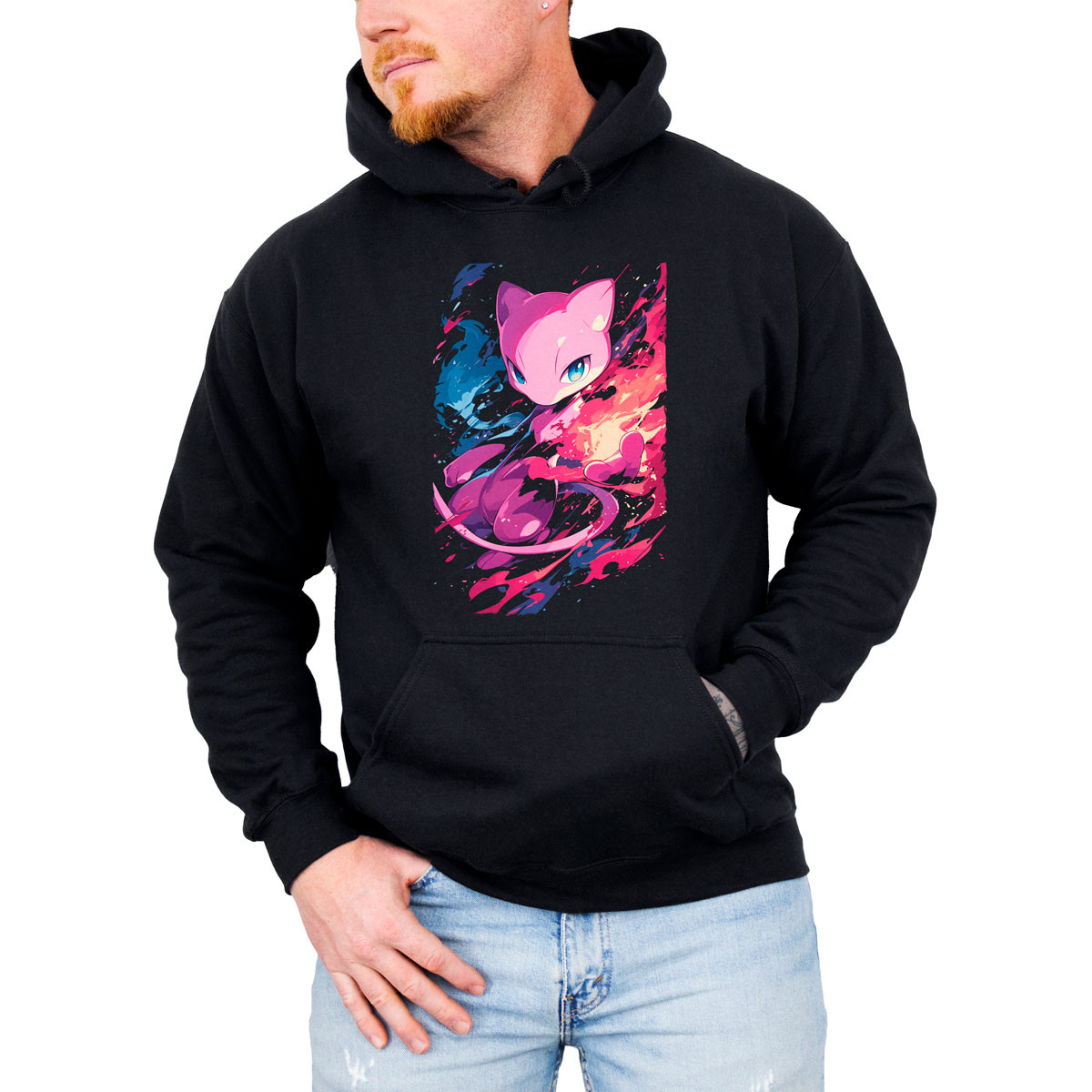 hoodie-anime-hombre-mew-confusion-pok-mon-batallas-anime