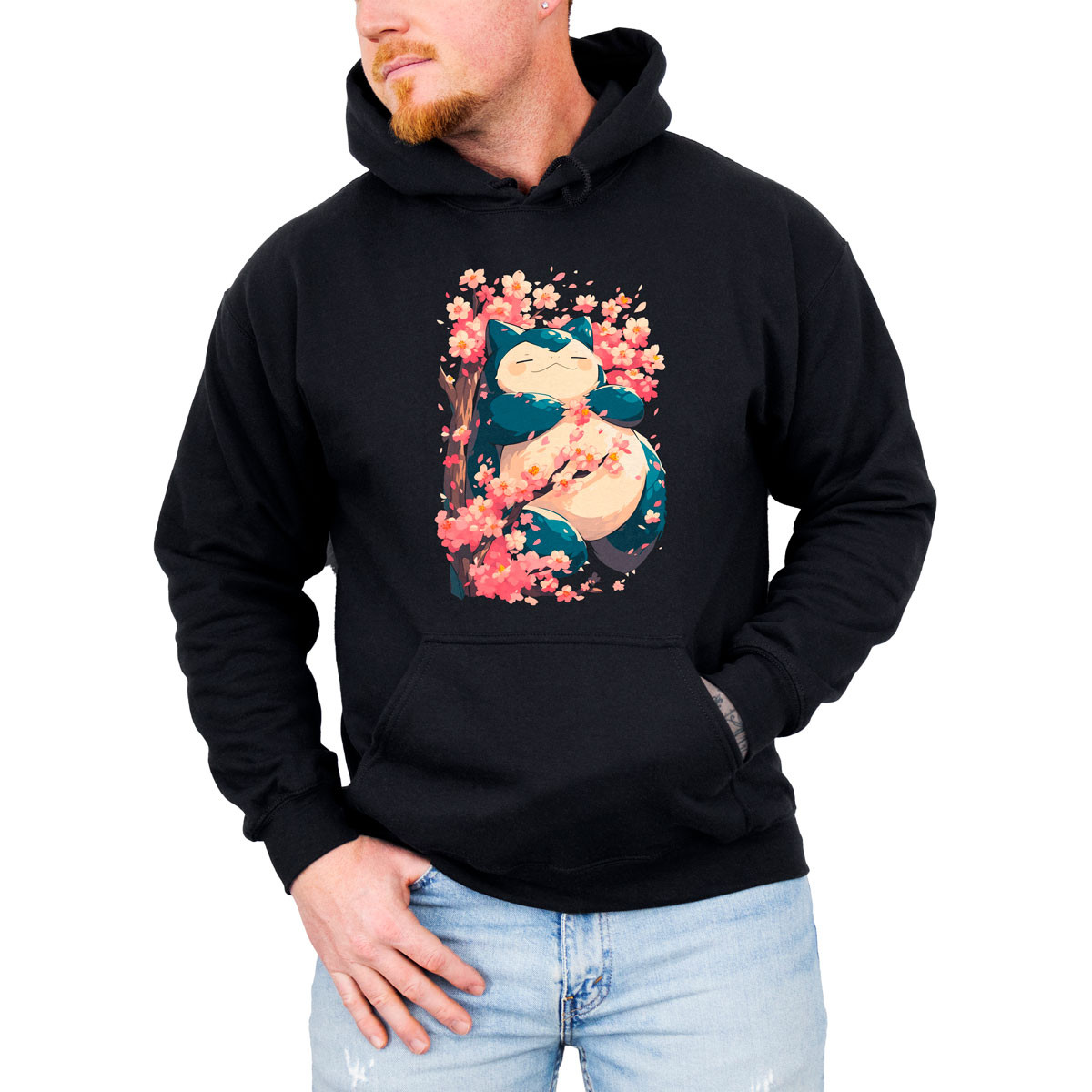 hoodie-anime-hombre-snorlax-cerezos-pok-mon-anime-11