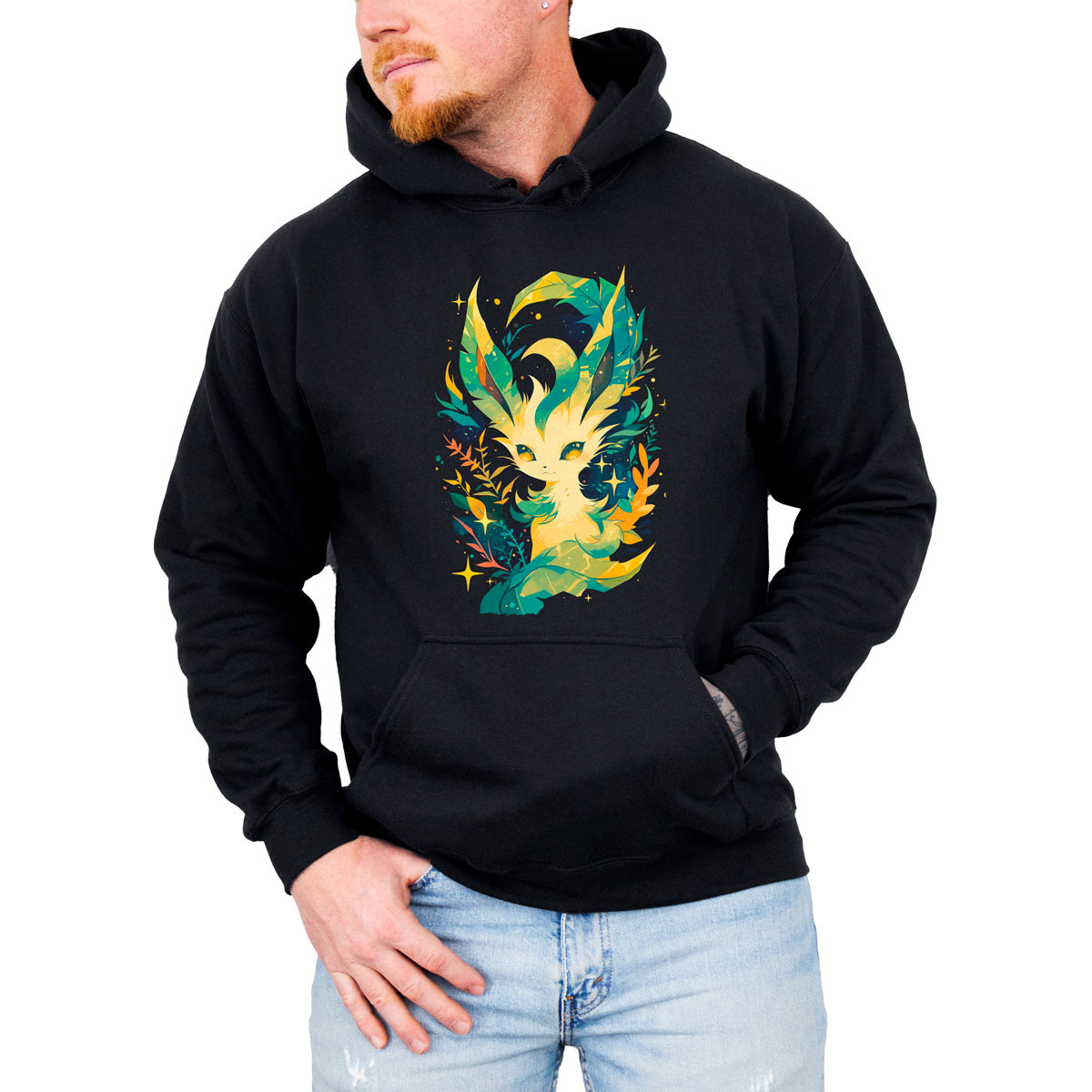 hoodie-anime-leafeon-pok-dex-sudadera-anime-negra-ba-01