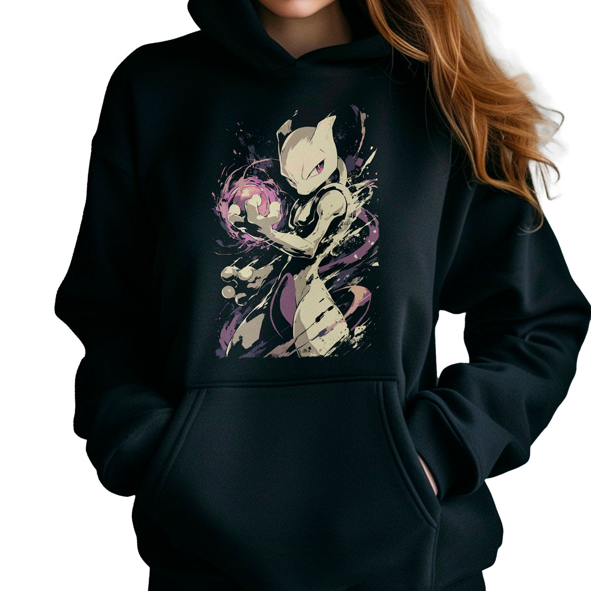 hoodie-anime-mewtwo-atacando-desde-pokemon-anime-negra