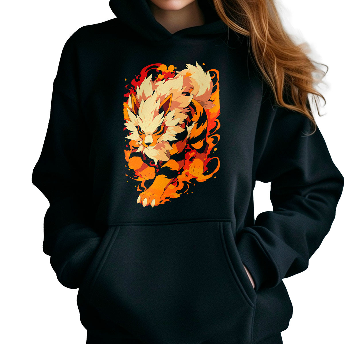 hoodie-anime-mujer-dise-o-arcanine-minimalista-1