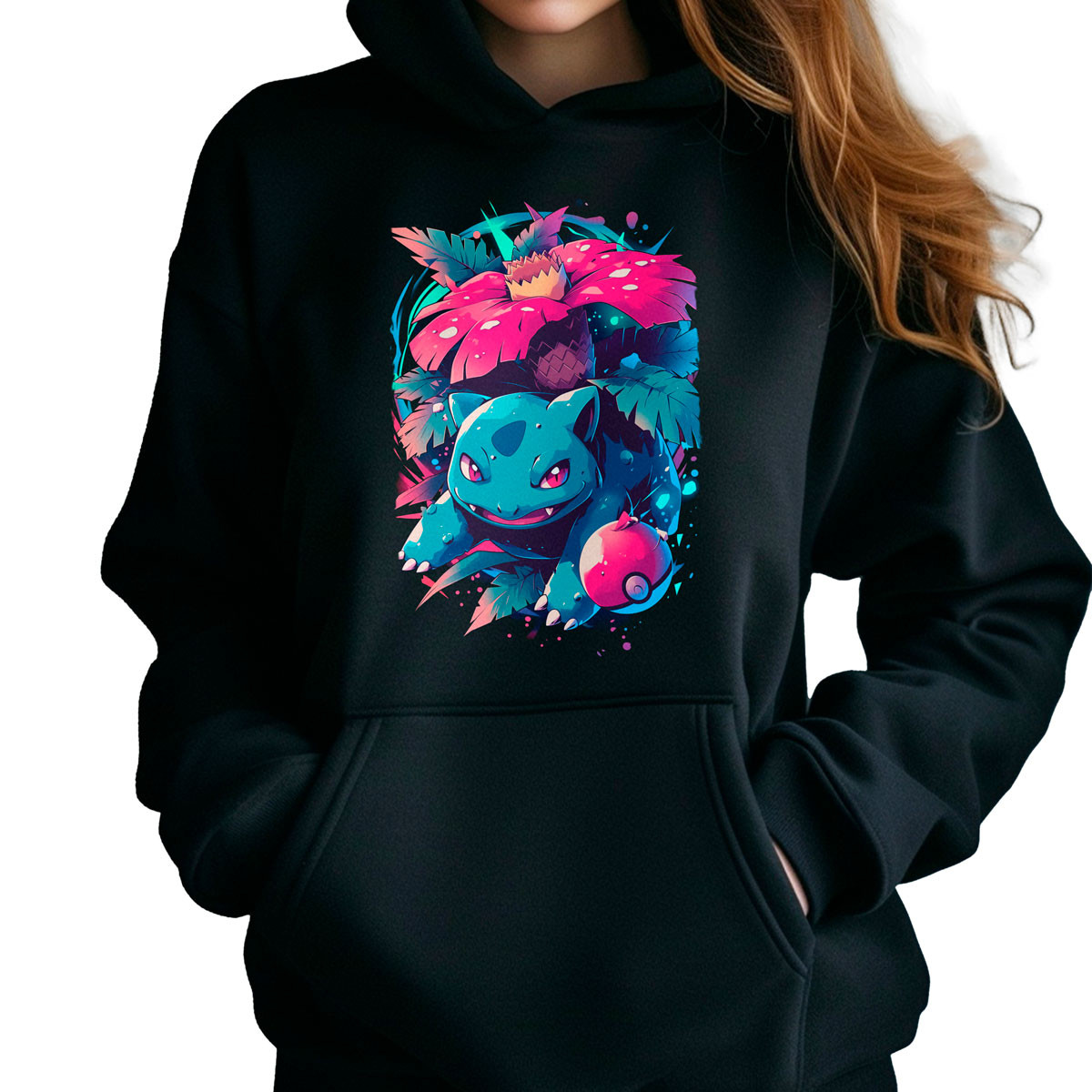 hoodie-anime-mujer-dise-o-ivysaur-negro-anime-ba-13