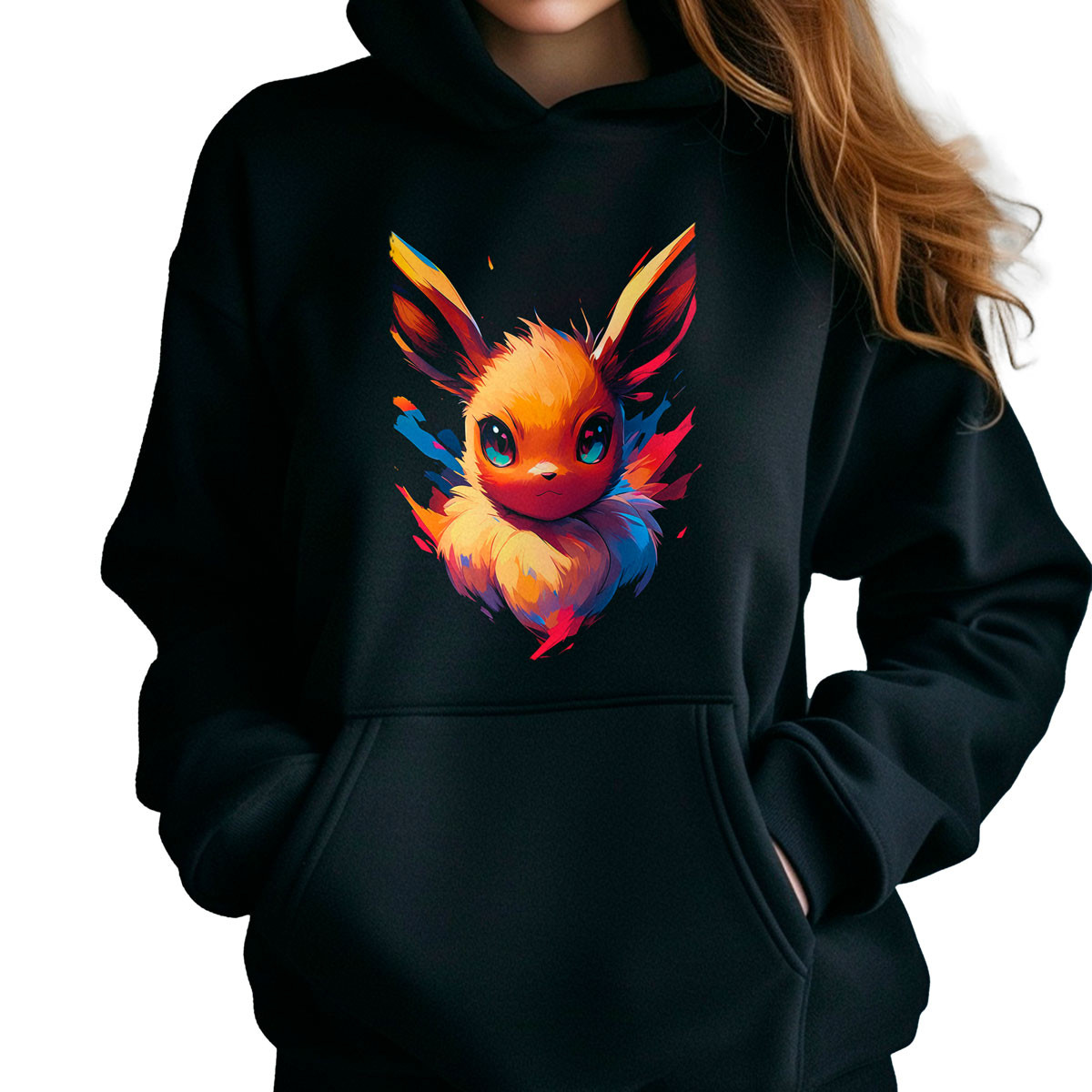 hoodie-anime-mujer-eevee-face-closeup-para-fans-pok-mon