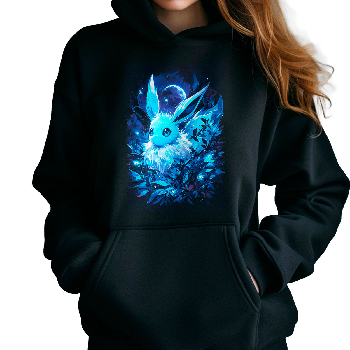 hoodie-anime-mujer-eevee-glowing-estampado-anime-brillante