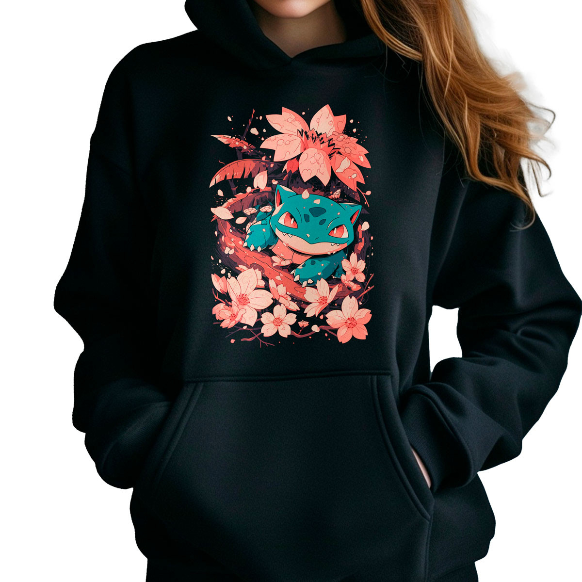 hoodie-anime-mujer-entrenador-cherry-blossoms-pokemon-anime
