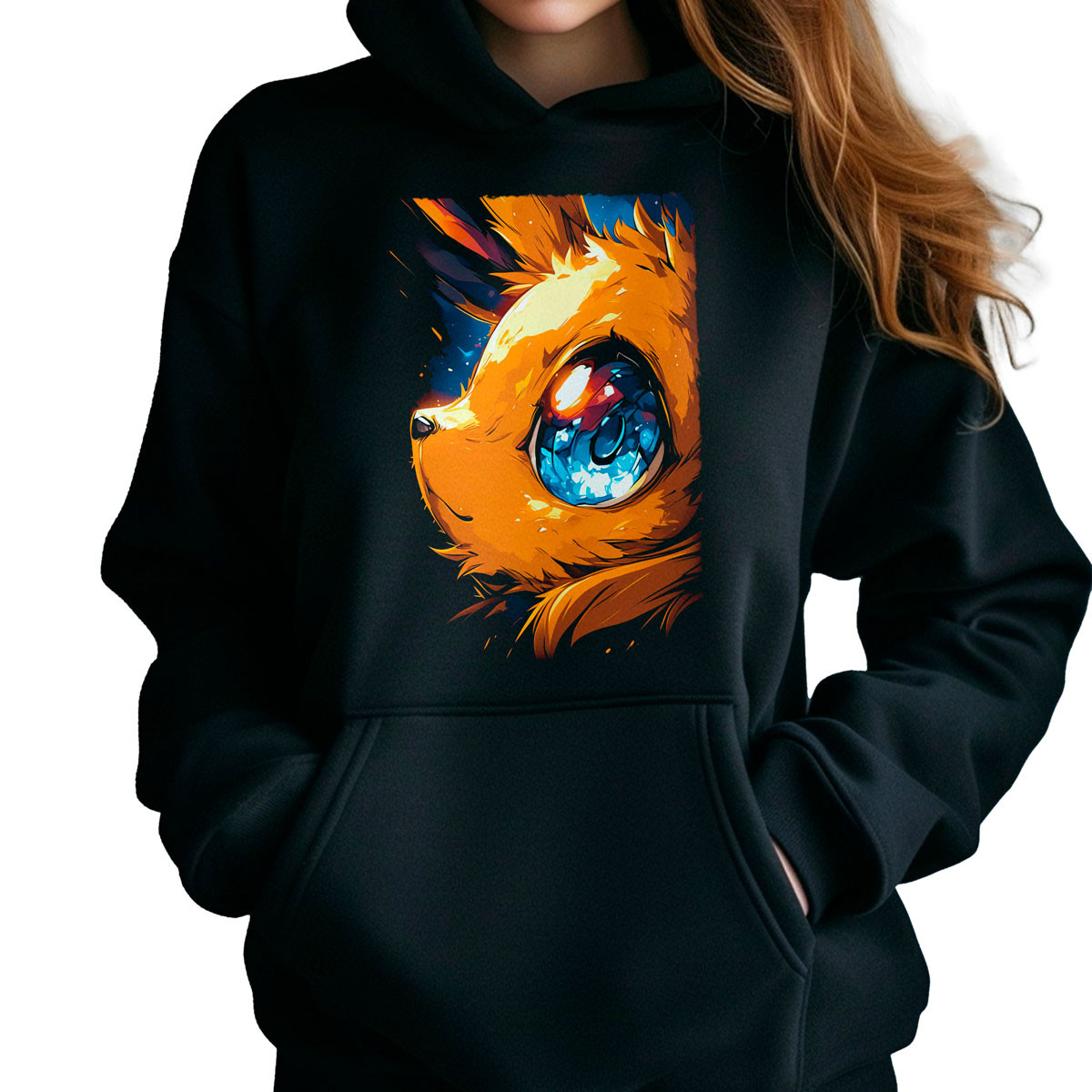 hoodie-anime-mujer-estampada-eevee-eyes-closeup-pok-mon