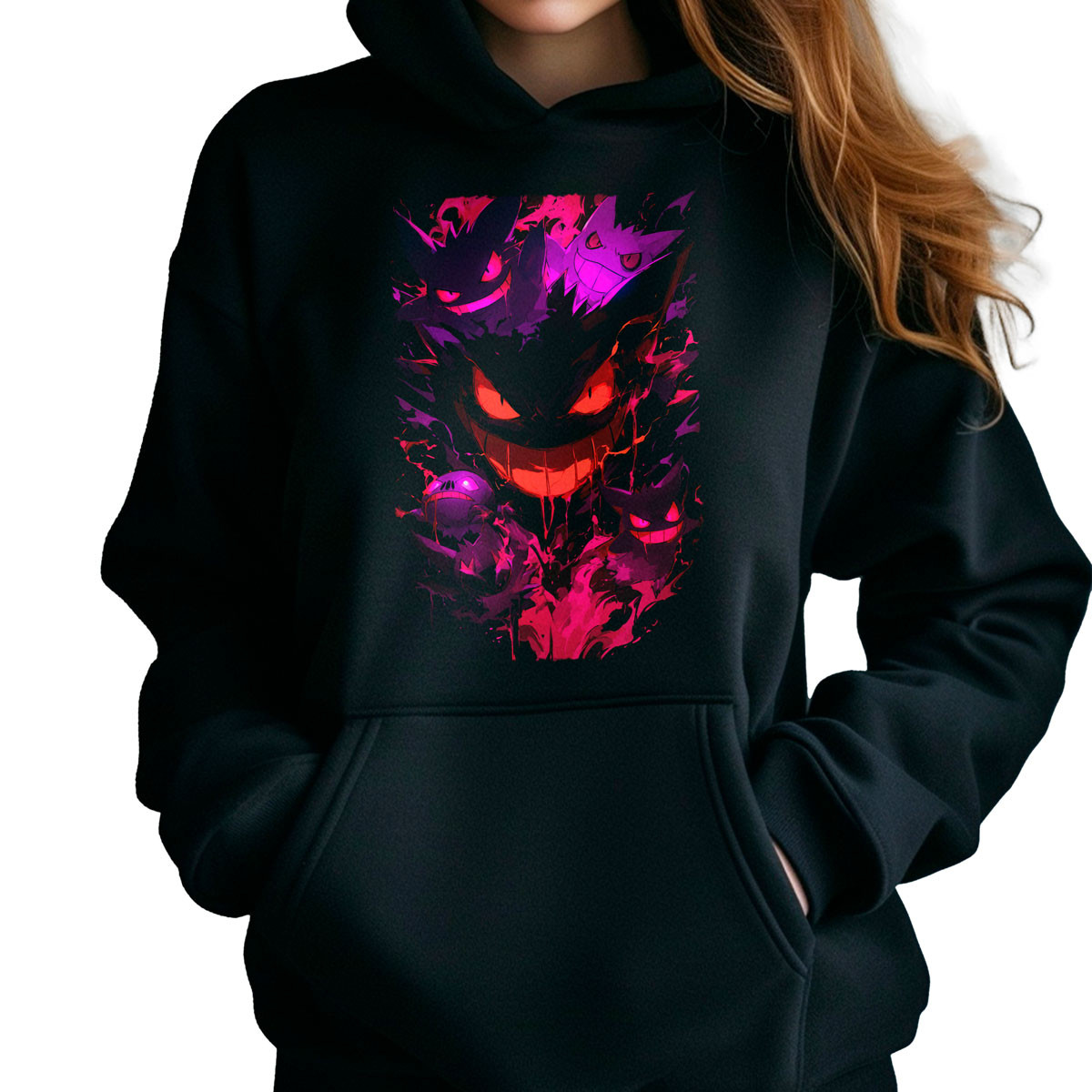 hoodie-anime-mujer-gengar-closeup-pokemon-anime