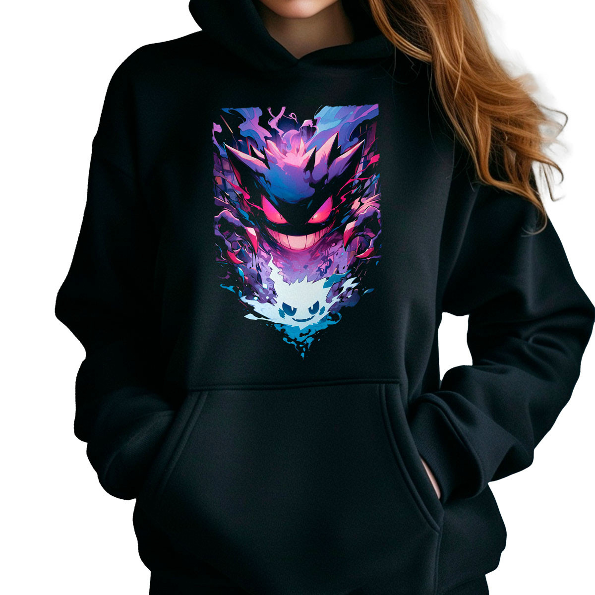 hoodie-anime-mujer-haunter-pok-mon-batallas-estampado