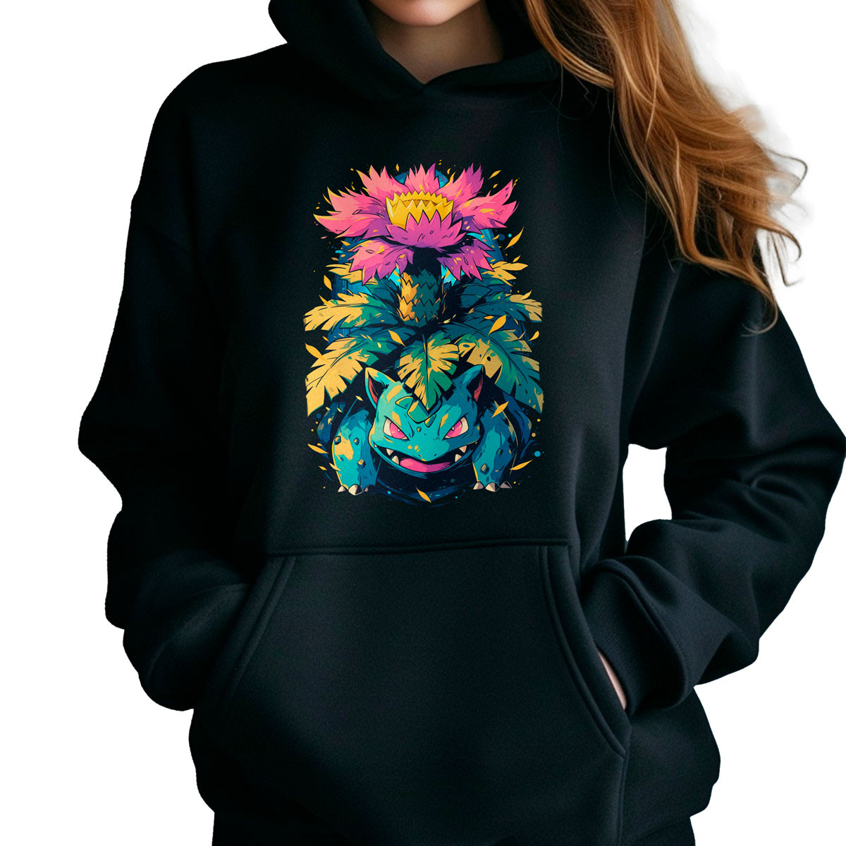 hoodie-anime-mujer-ivysaur-battle-pokemon-anime-negro-03