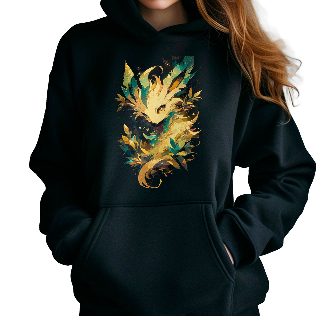 hoodie-anime-mujer-leafeon-capucha-semilla-par-sita