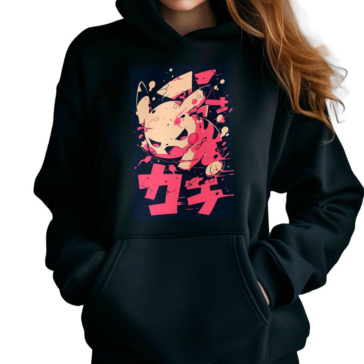 hoodie-anime-mujer-pikachu-ink-estilo-pok-mon
