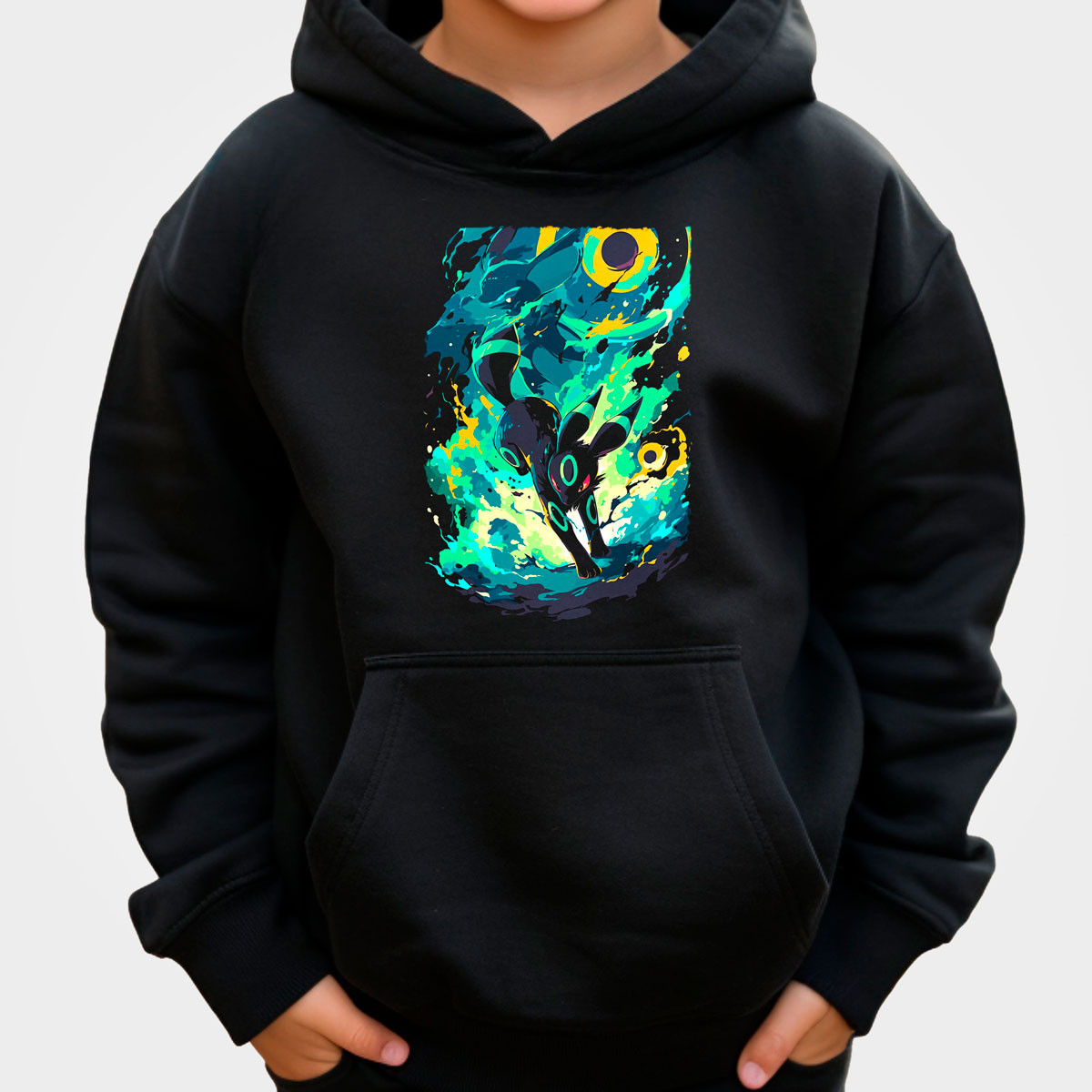 hoodie-anime-ni-a-batalla-animada-umbreon-pokemon