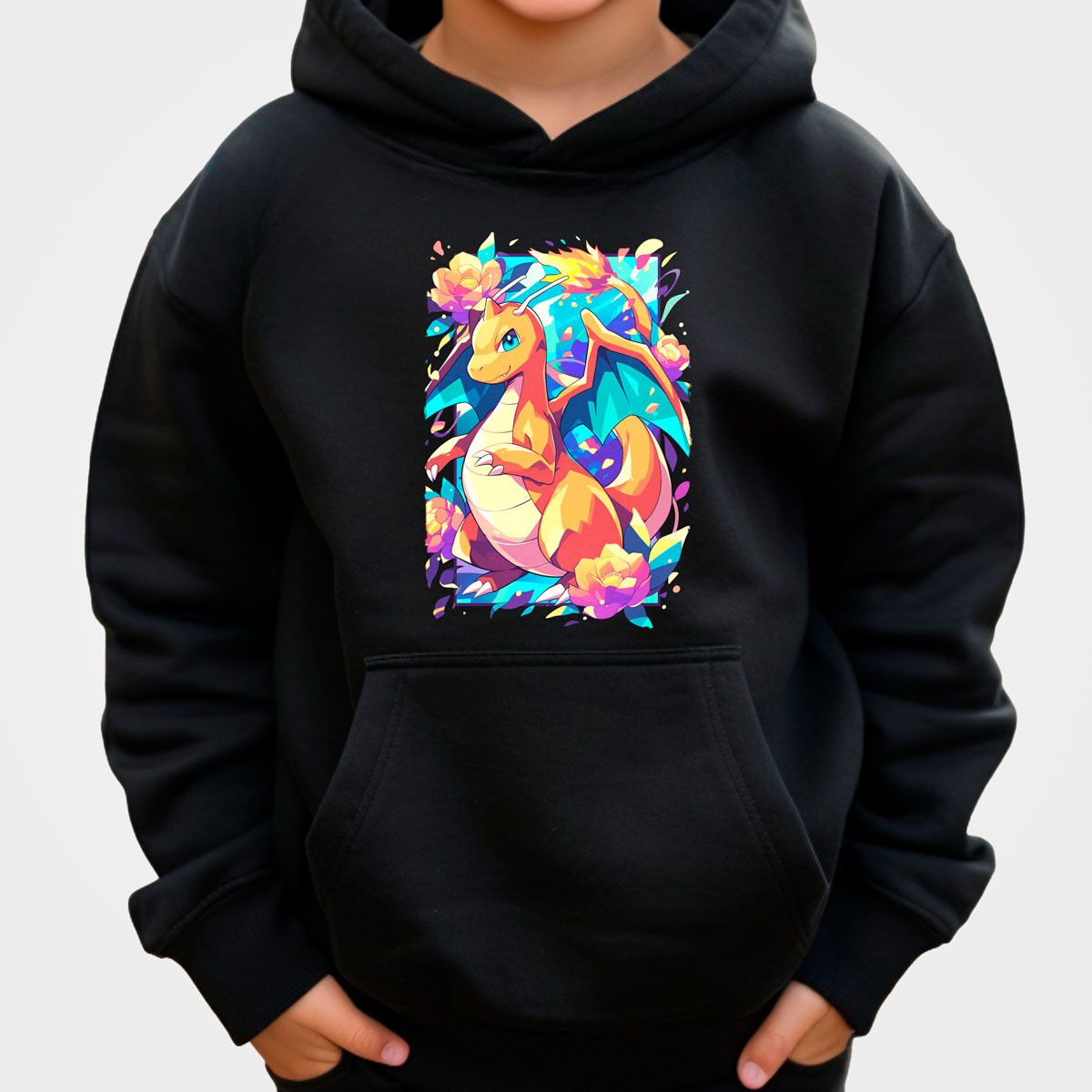 hoodie-anime-ni-os-dragonite-oscuro-manga-corta